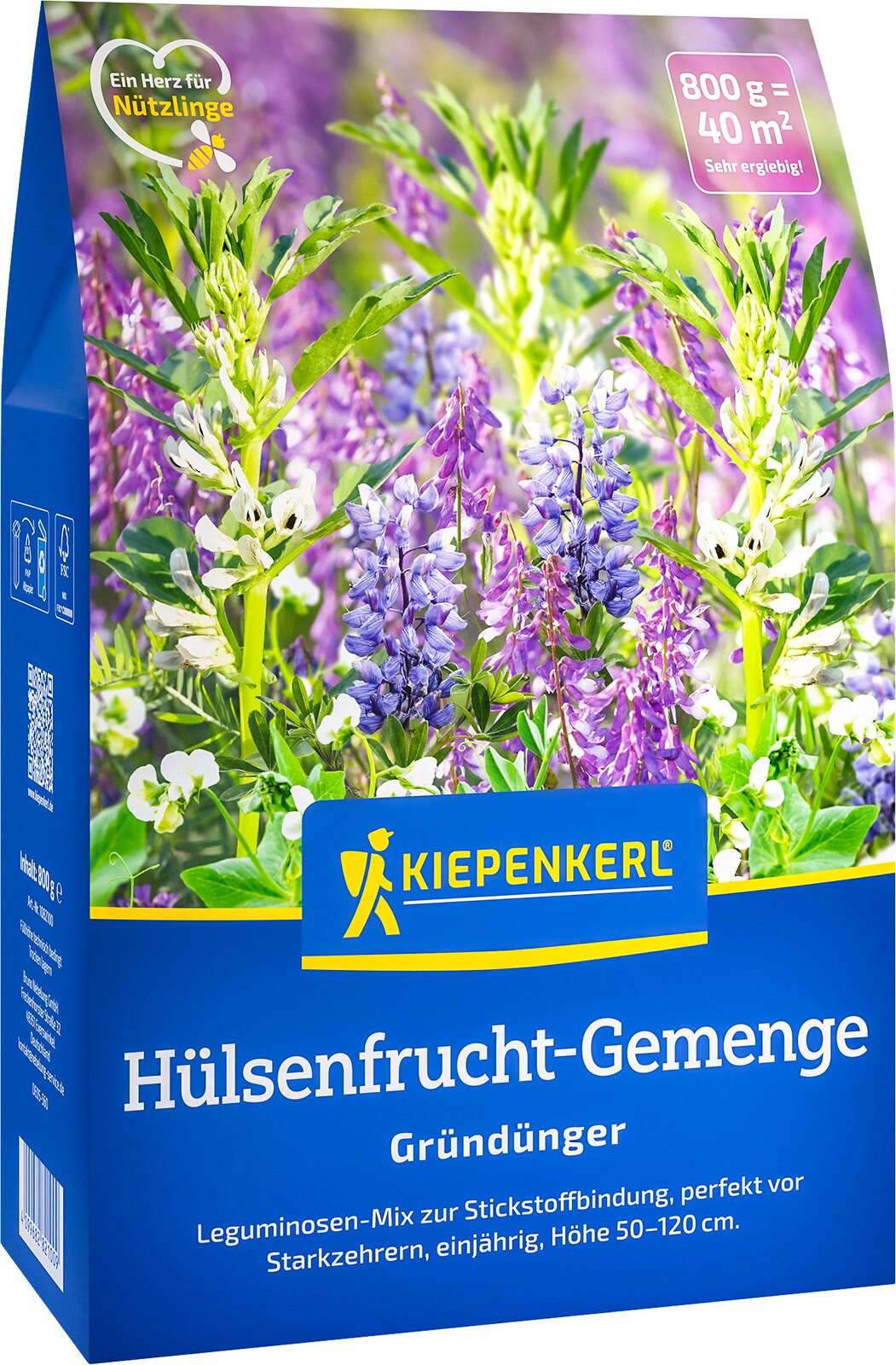 Kiepenkerl Gründünger Hülsenfrucht-Gemenge 800 g