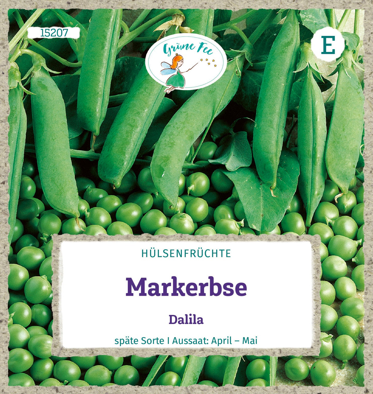 Grüne Fee Markerbse Dalila