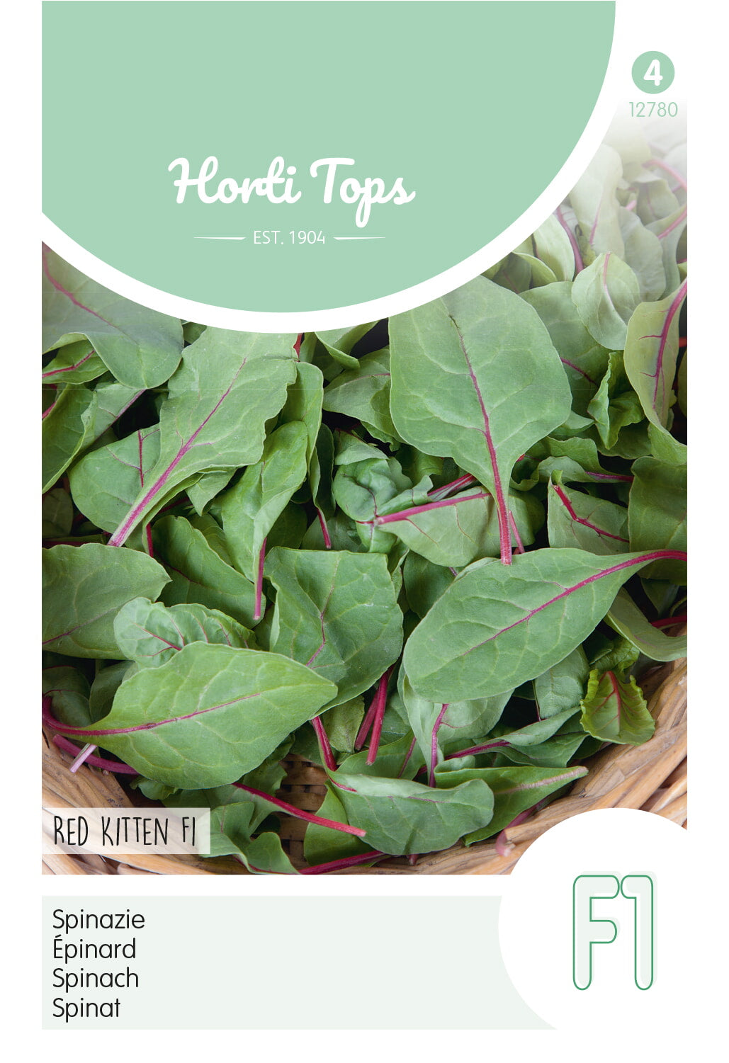 Horti Tops Spinat Red Kitten