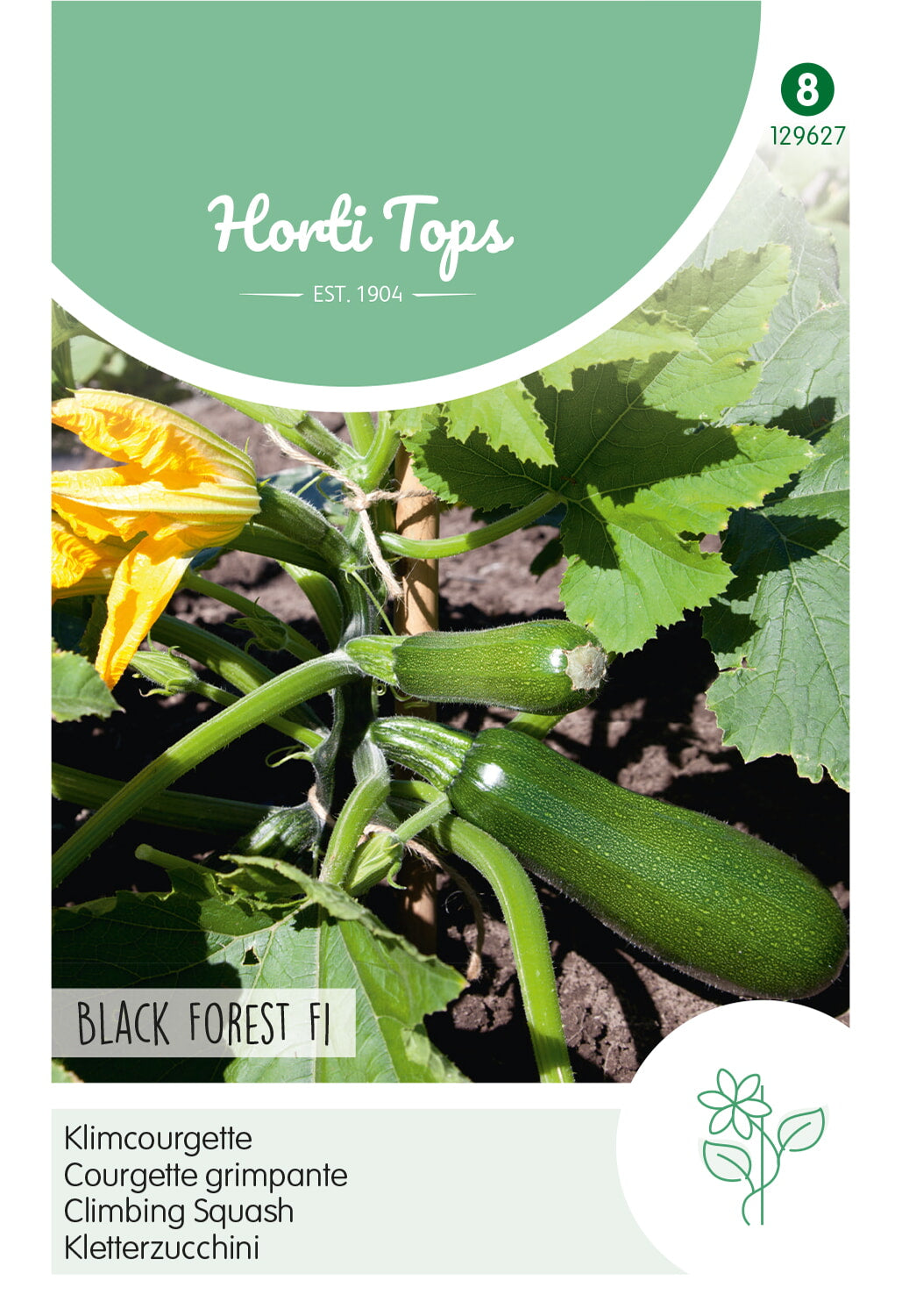 Horti Tops Zucchini Black Forest