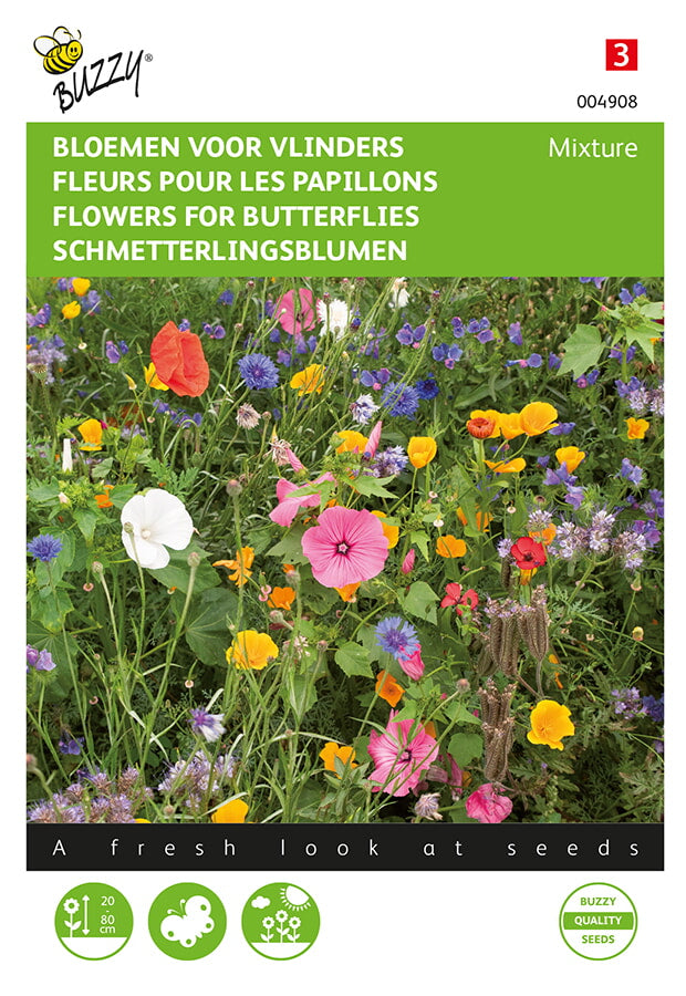 Buzzy Seeds Schmetterlingsblumen Mischung