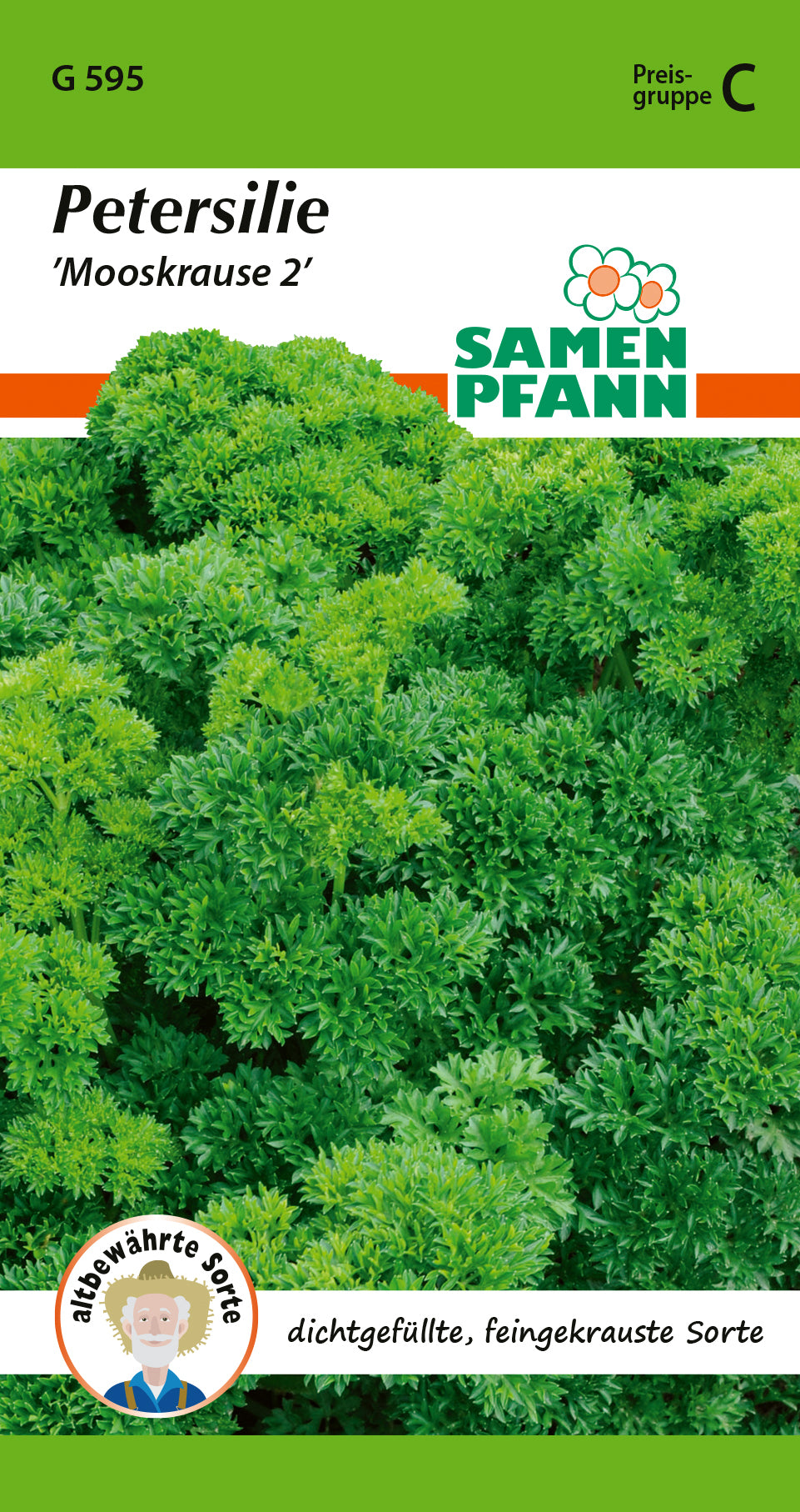 Samen Pfann Petersilie Moskrul 2