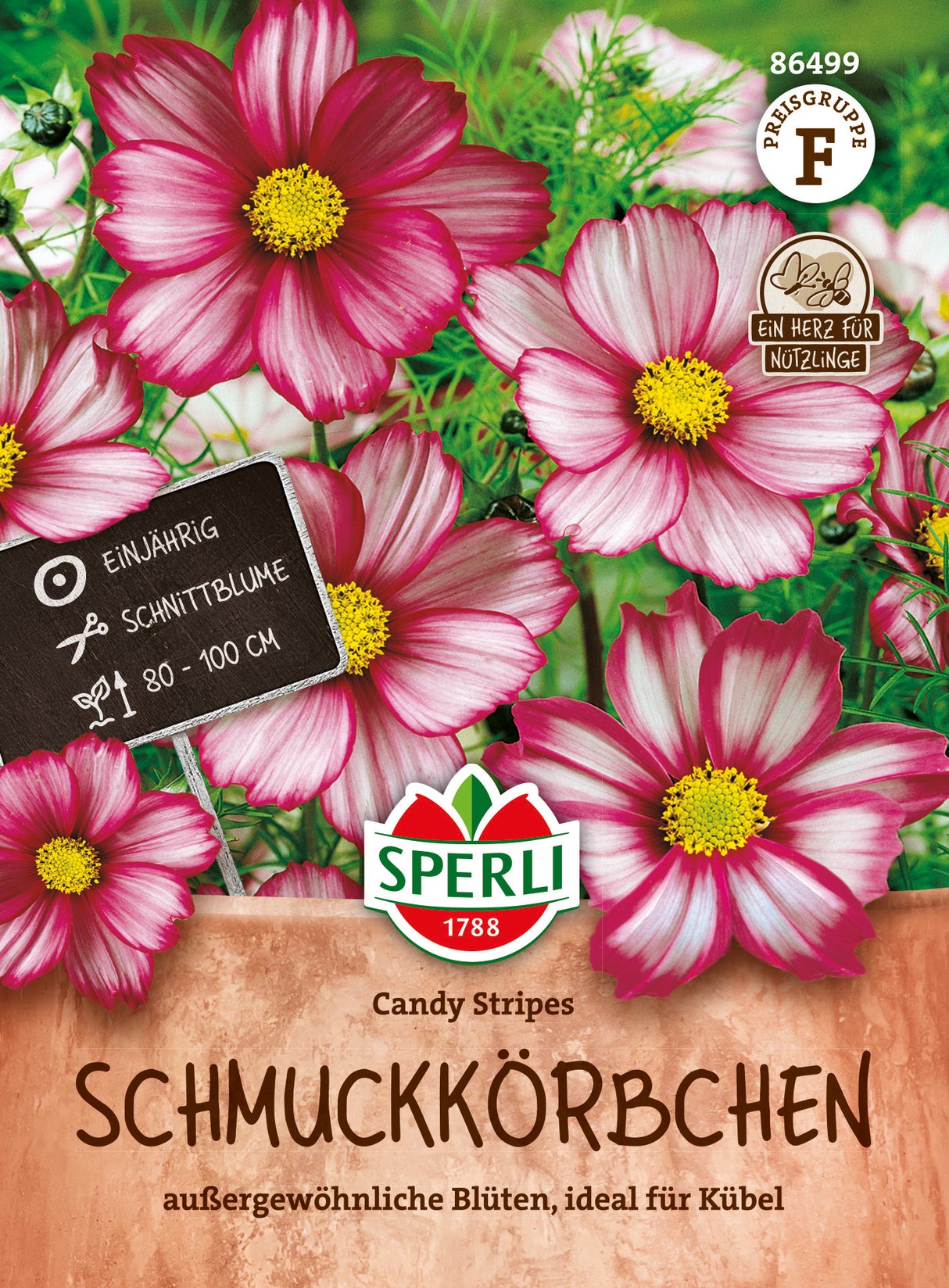 SPERLI Schmuckkörbchen Candy Stripes