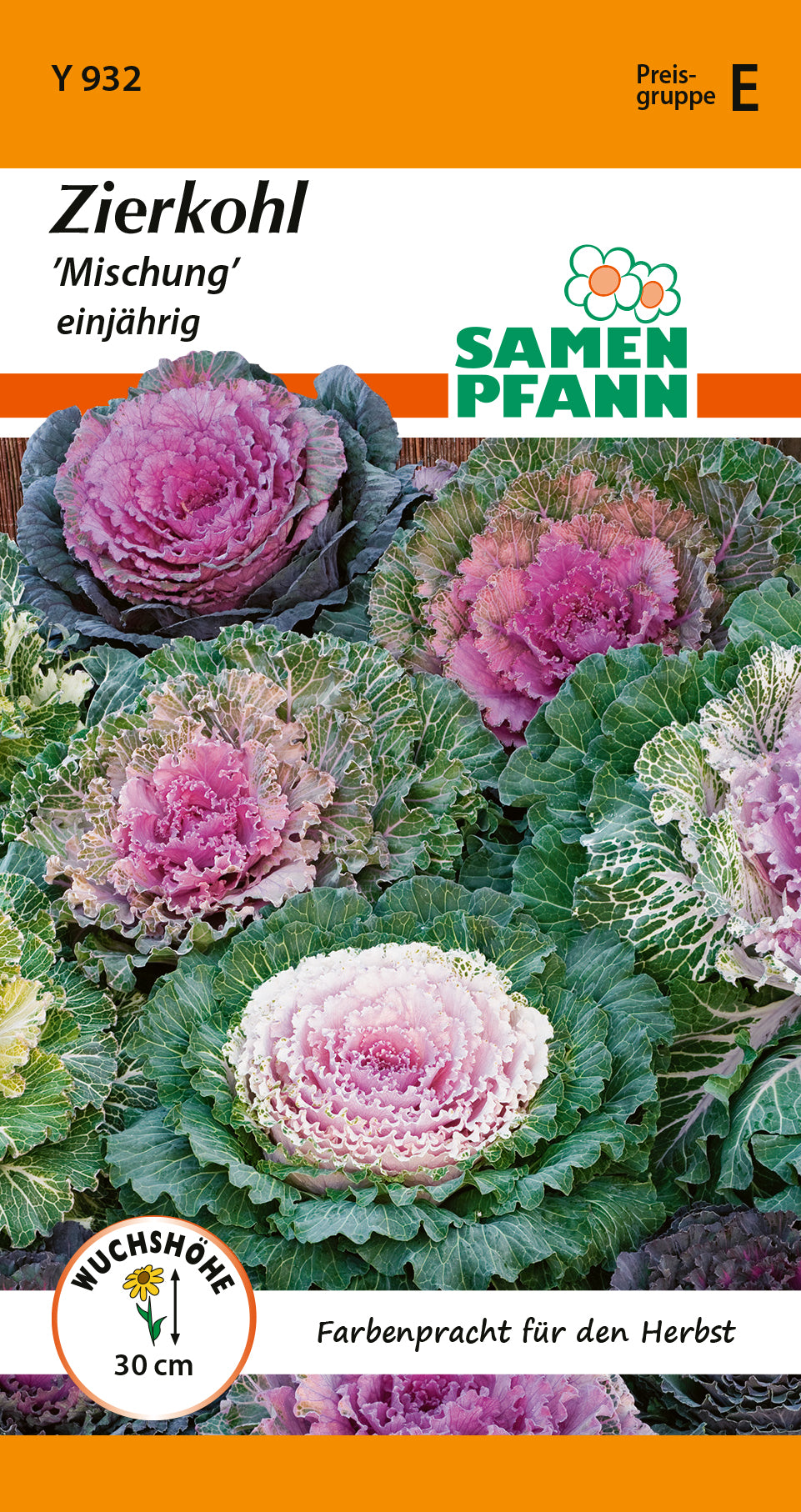 Samen Pfann Mischung Zierkohl