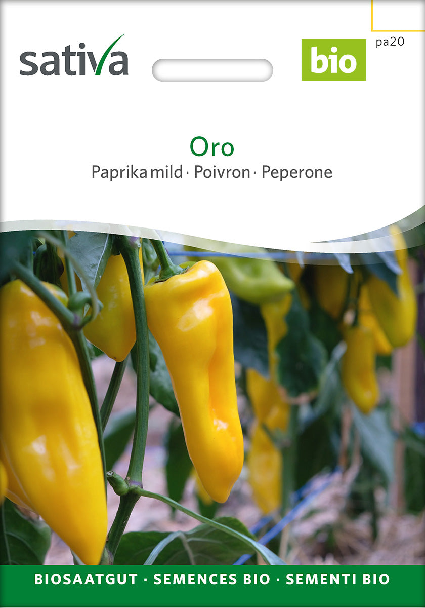 Sativa BIO Paprika mild Oro
