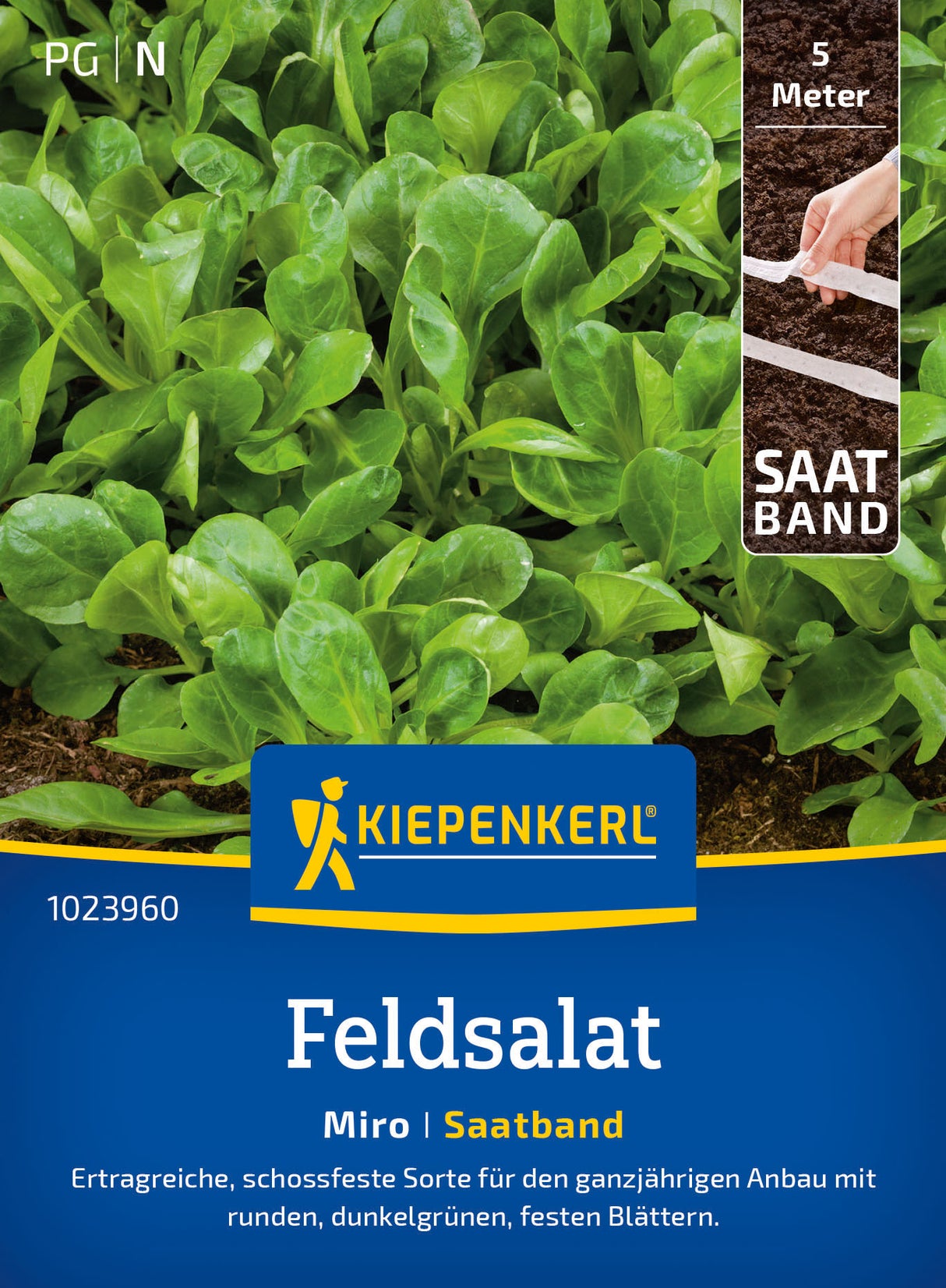 Kiepenkerl Feldsalat Miro Saatband