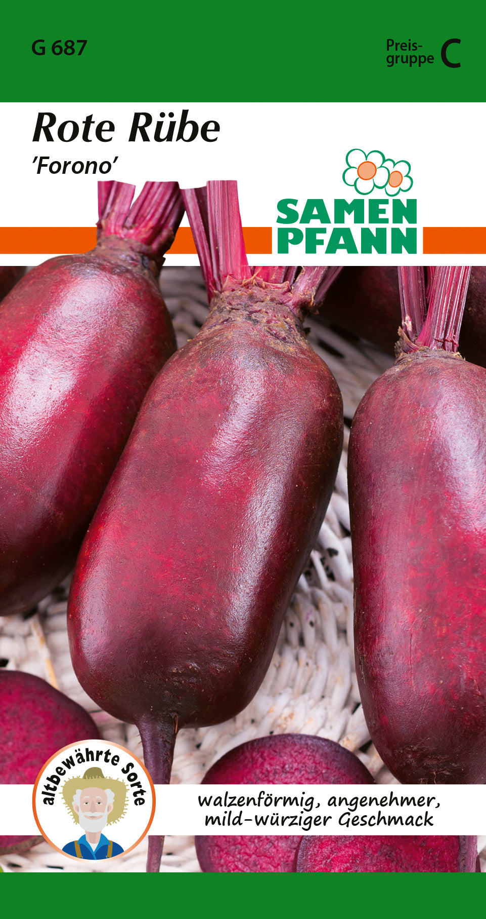 Samen Pfann Rote Rübe Forono