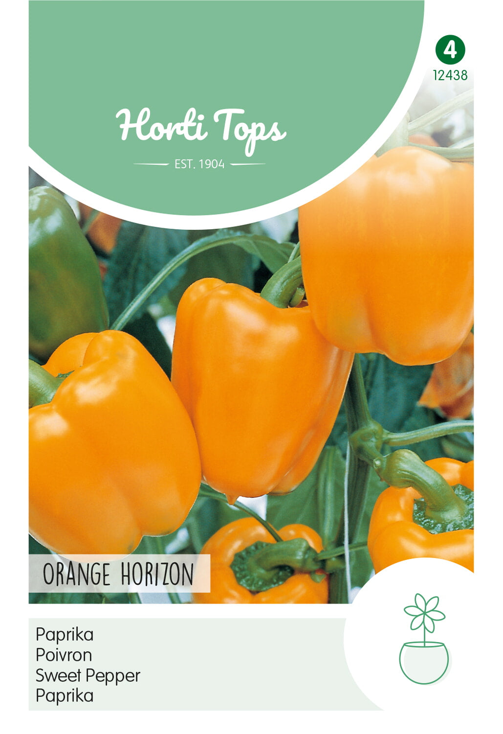 Horti Tops Paprika Orange Horizon
