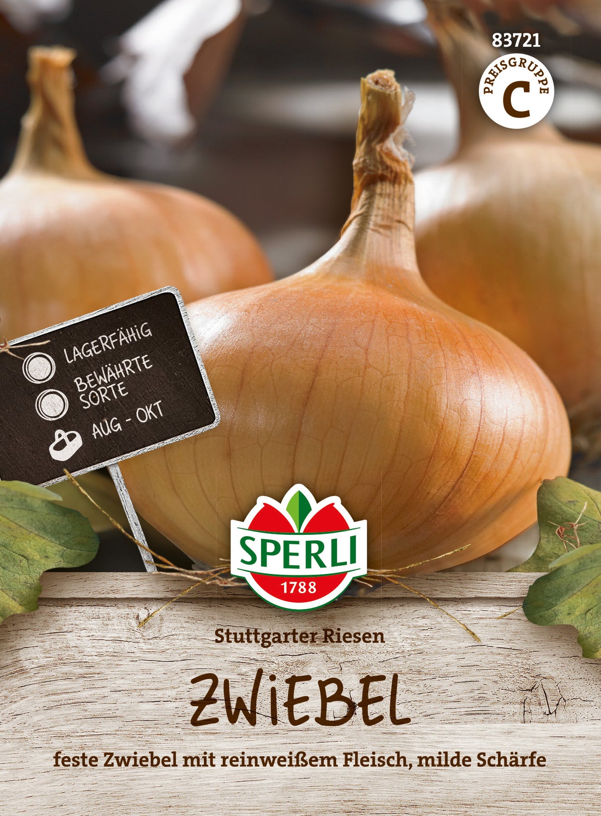 SPERLI Zwiebel Stuttgarter Riesen