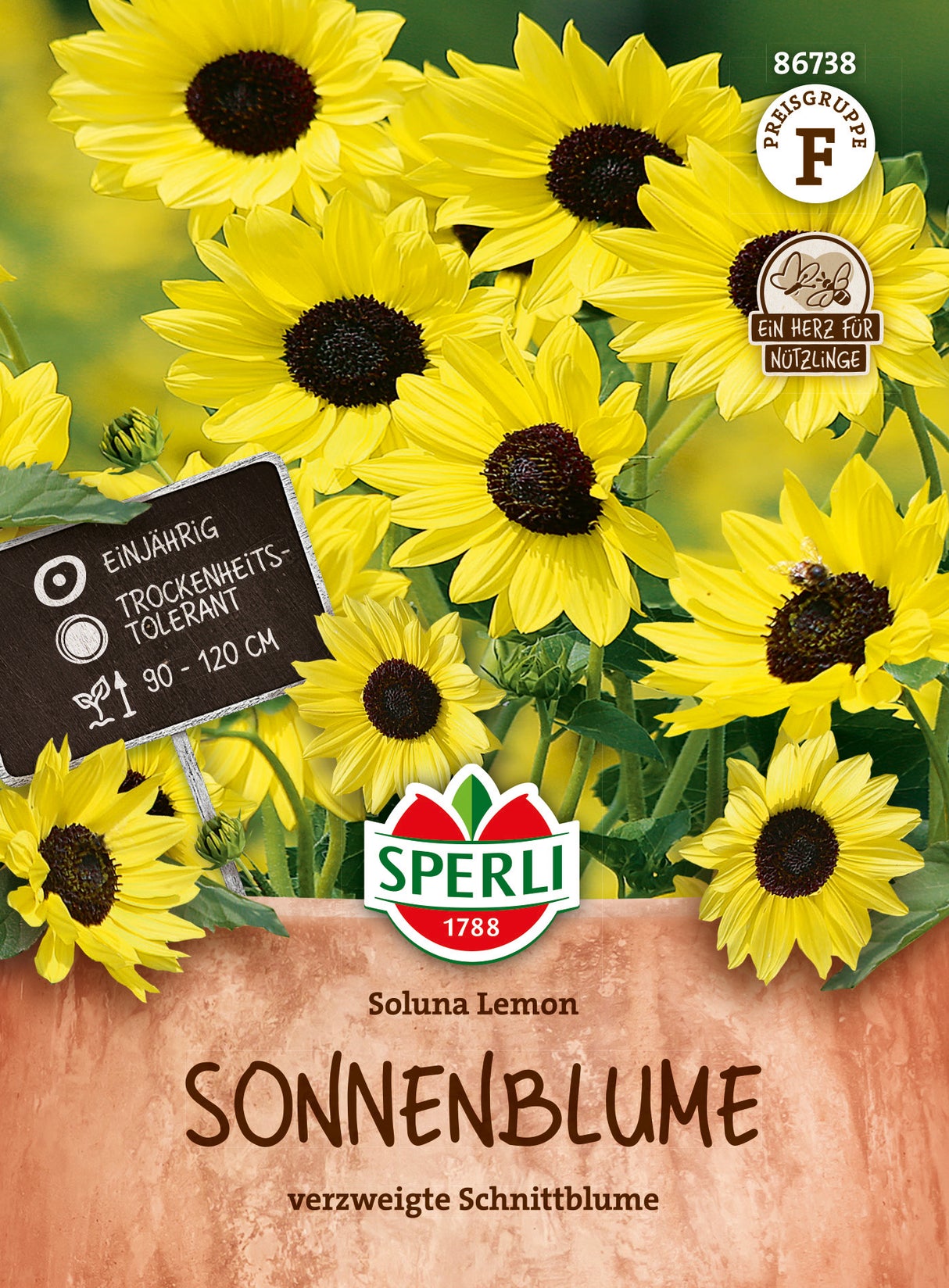 SPERLI Sonnenblumensame Soluna Lemon