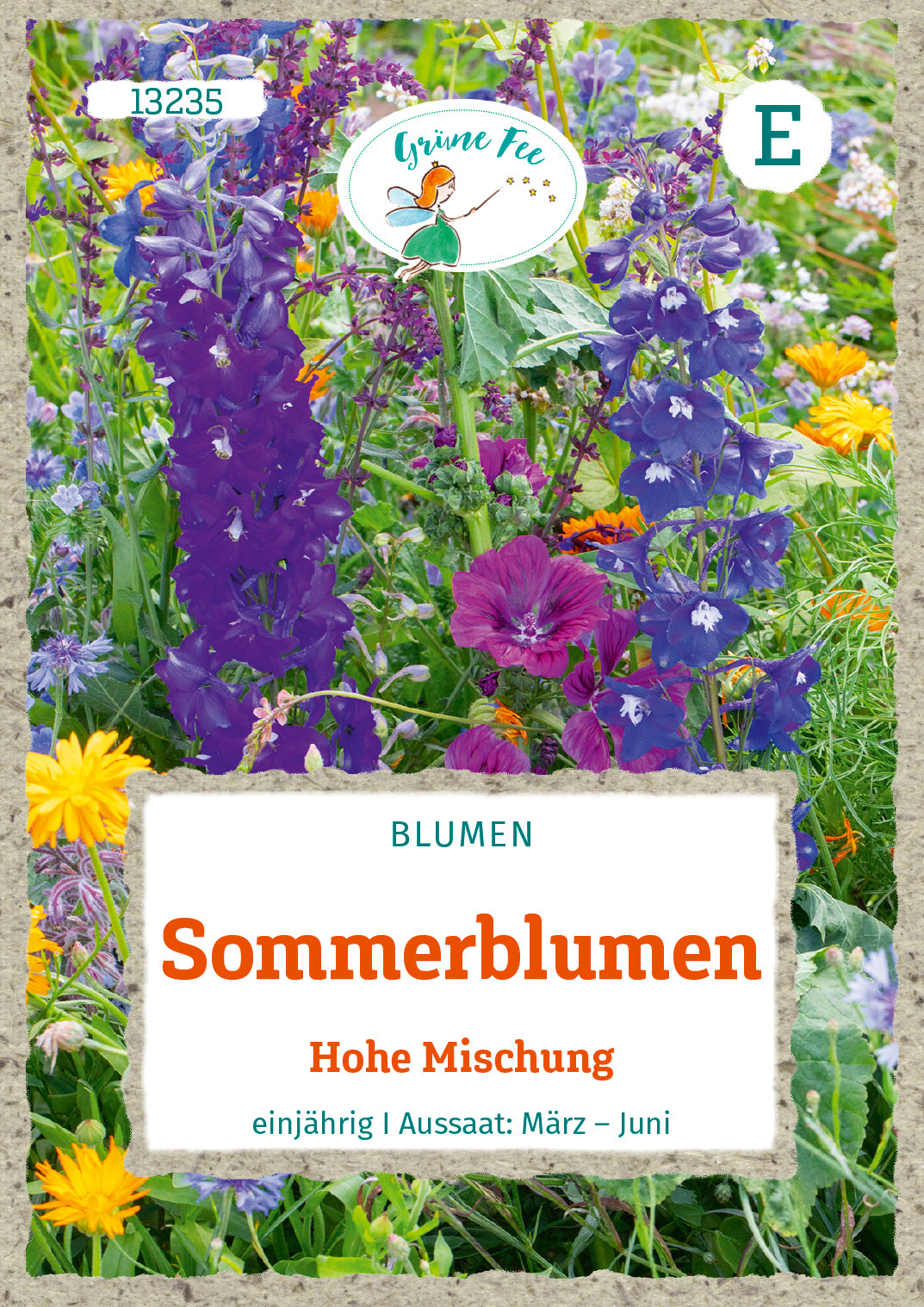 Grüne Fee Blumen-Mischung Hohe Mischung, einjährig