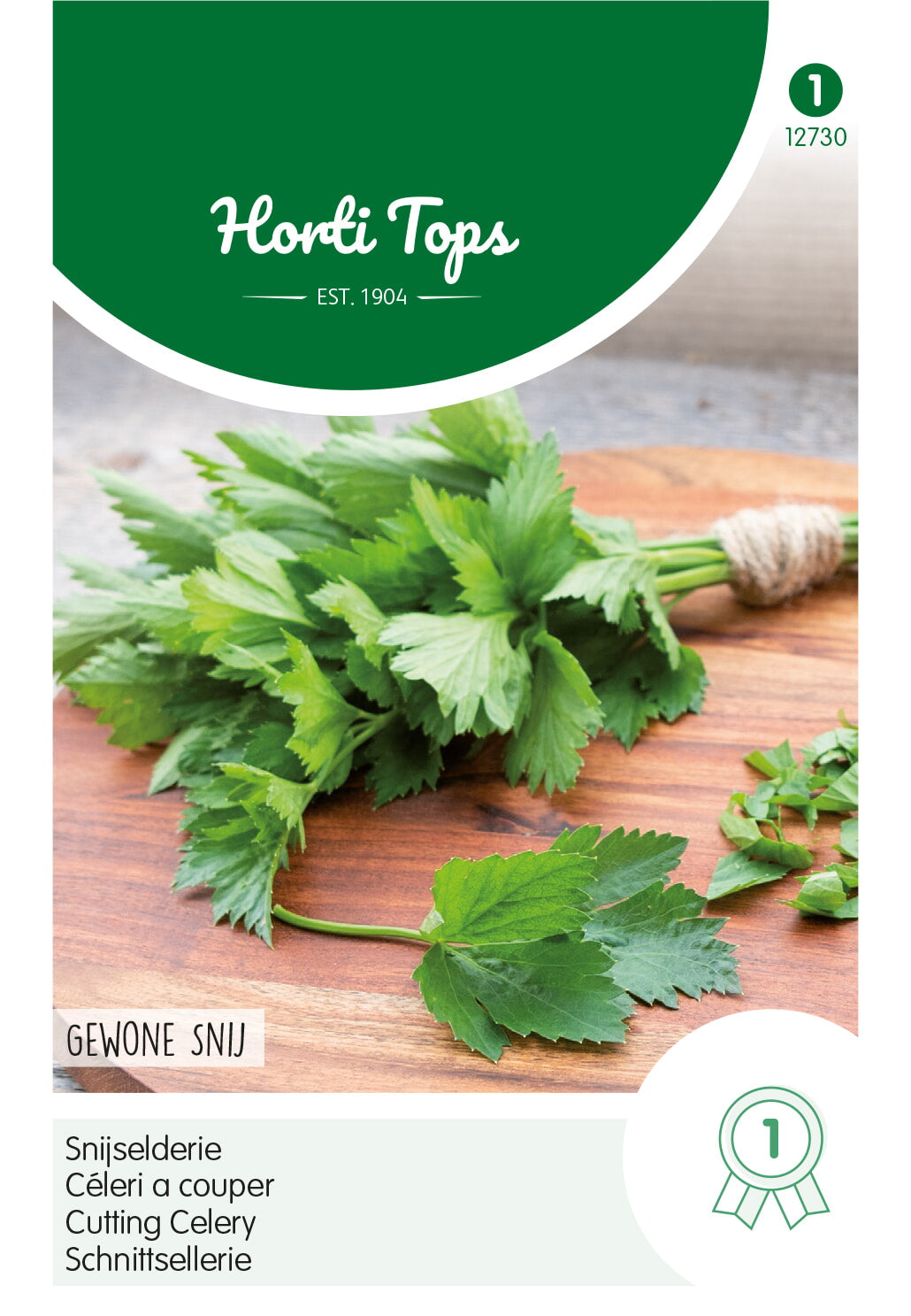 Horti Tops Schnittsellerie Gewöhnliche Schnitt