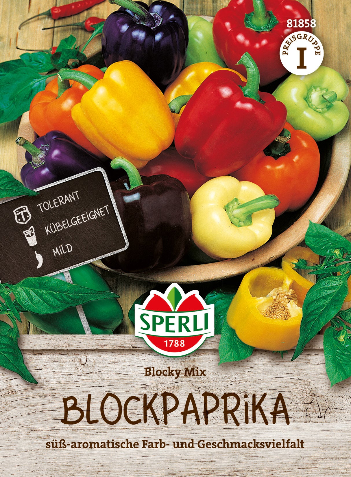 SPERLI Blockpaprika Blocky Mix