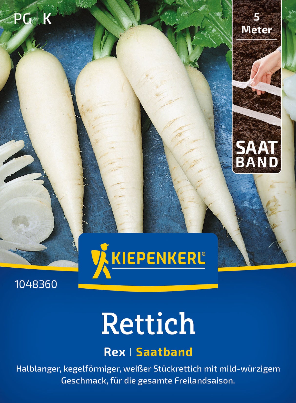 Kiepenkerl Rettich Rex Saatband