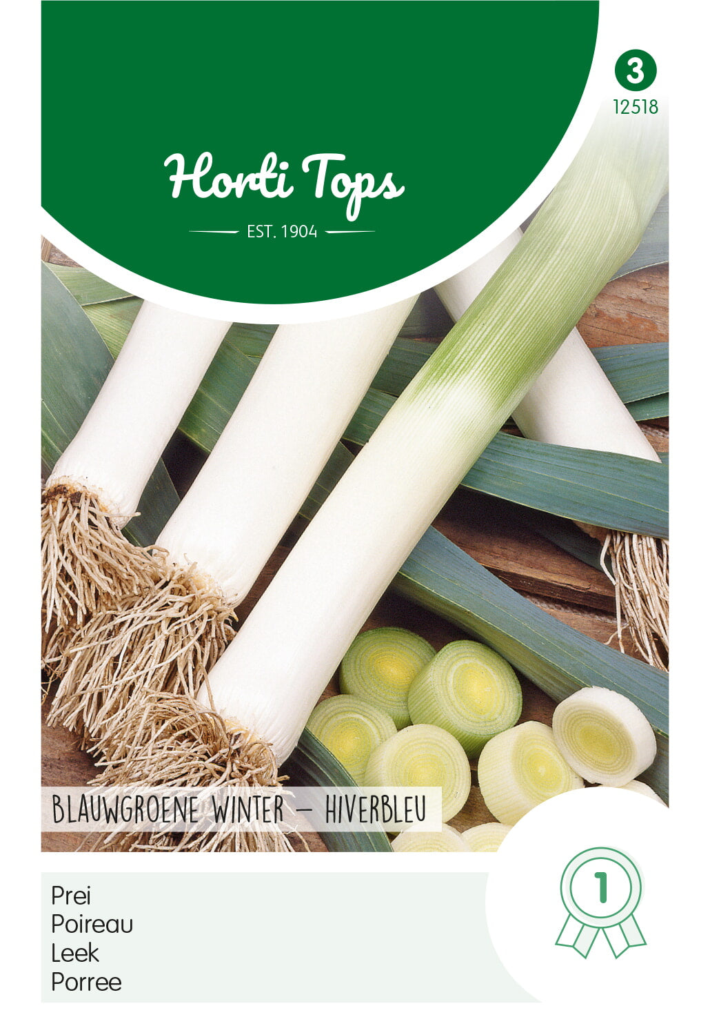 Horti Tops Porree Blaugrüner Winter