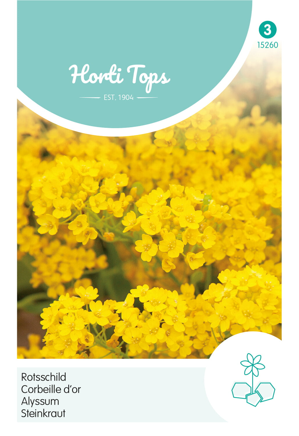 Horti Tops Steinkraut Goldgelb