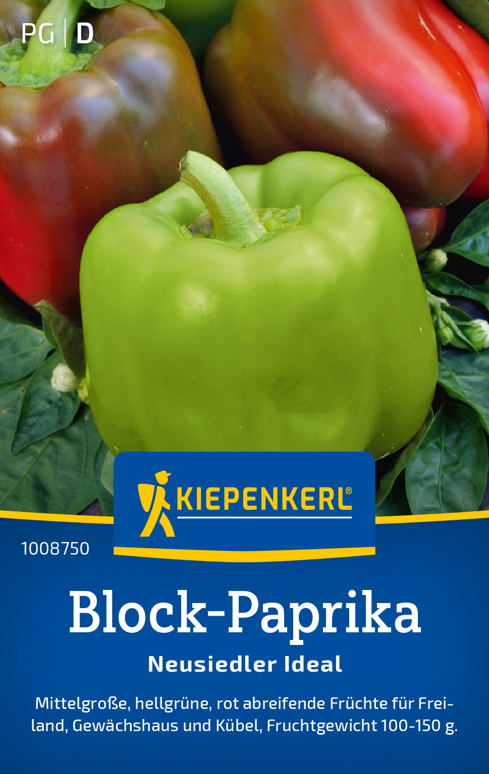 Kiepenkerl Blockpaprika Neusiedler Ideal