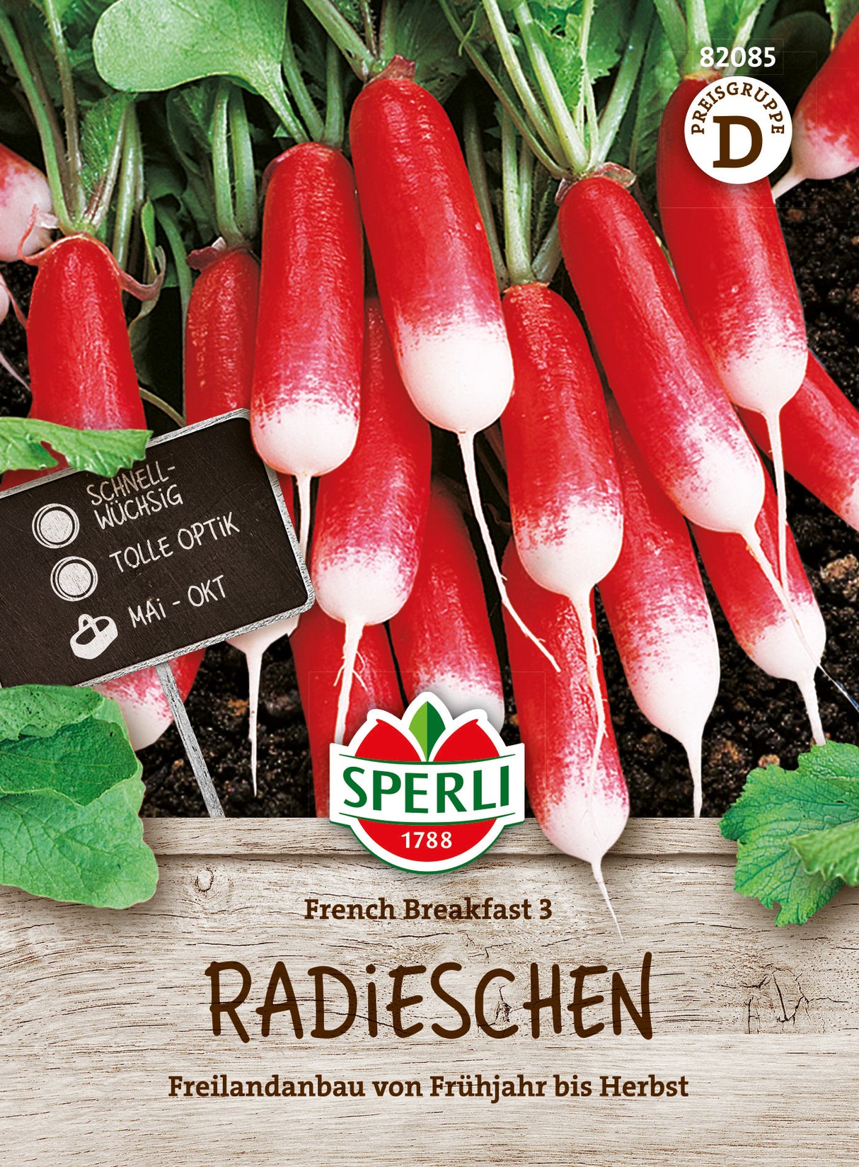 SPERLI Radieschen French Breakfast 3