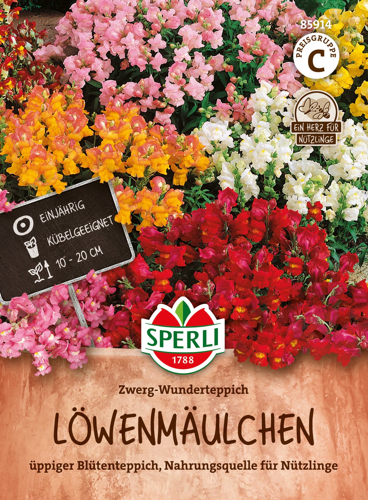 SPERLI Löwenmäulchen Zwerg-Wunderteppich