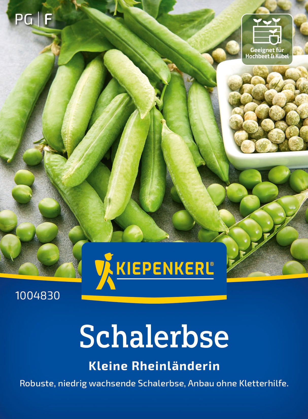 Kiepenkerl Schalerbse Kleine Rheinländerin
