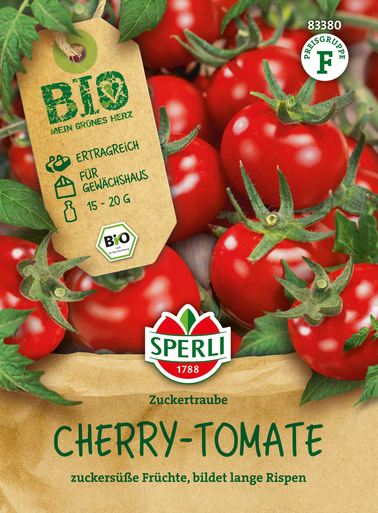 SPERLI BIO Cherrytomate Zuckertraube