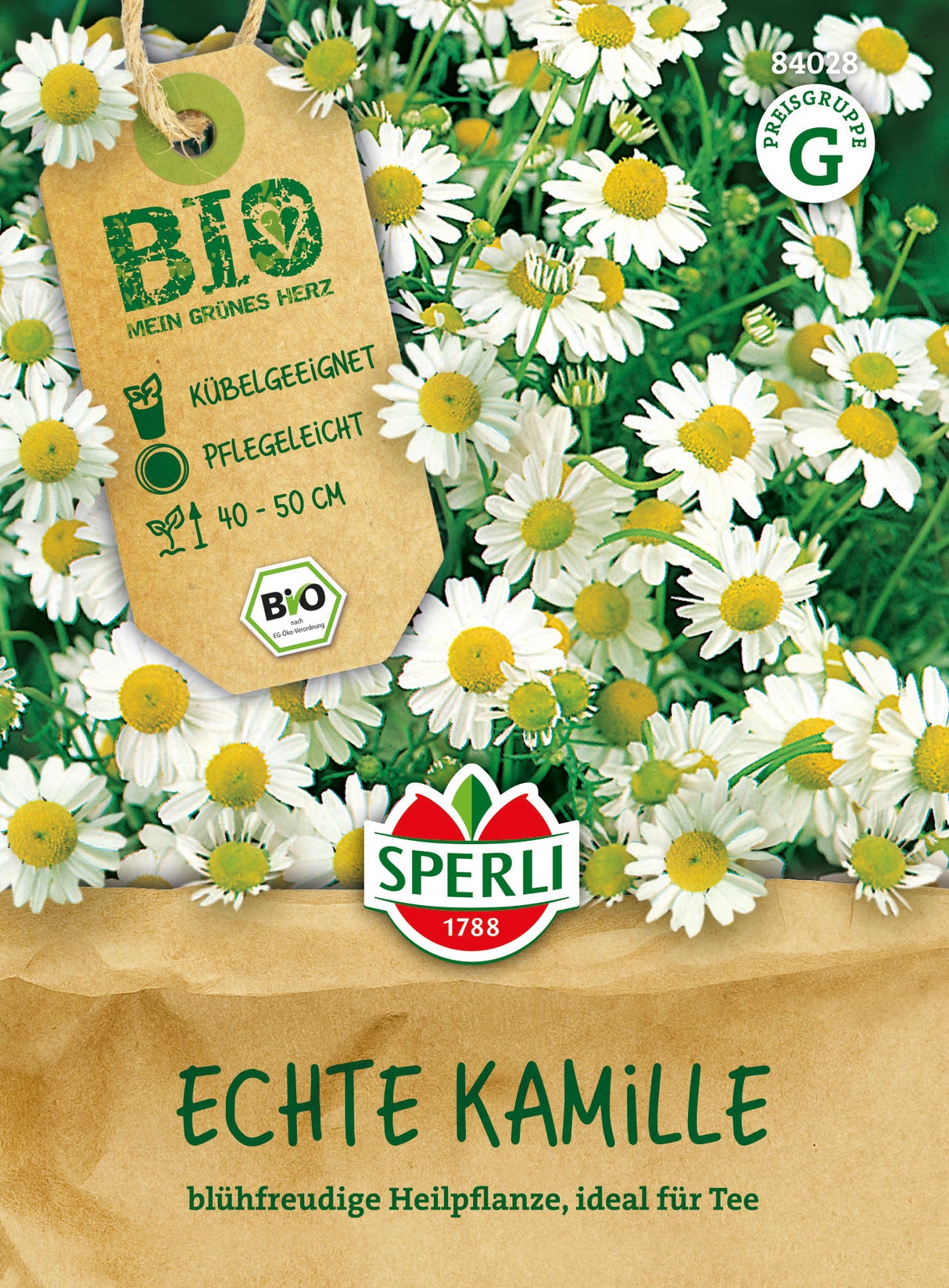 SPERLI BIO Kräuter Echte Kamille