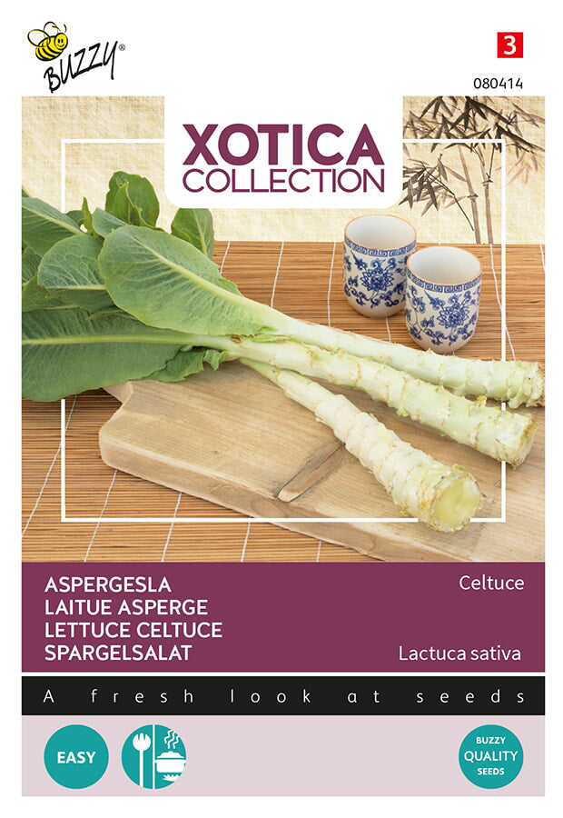 Buzzy Seeds Spargelsalat Celtuce