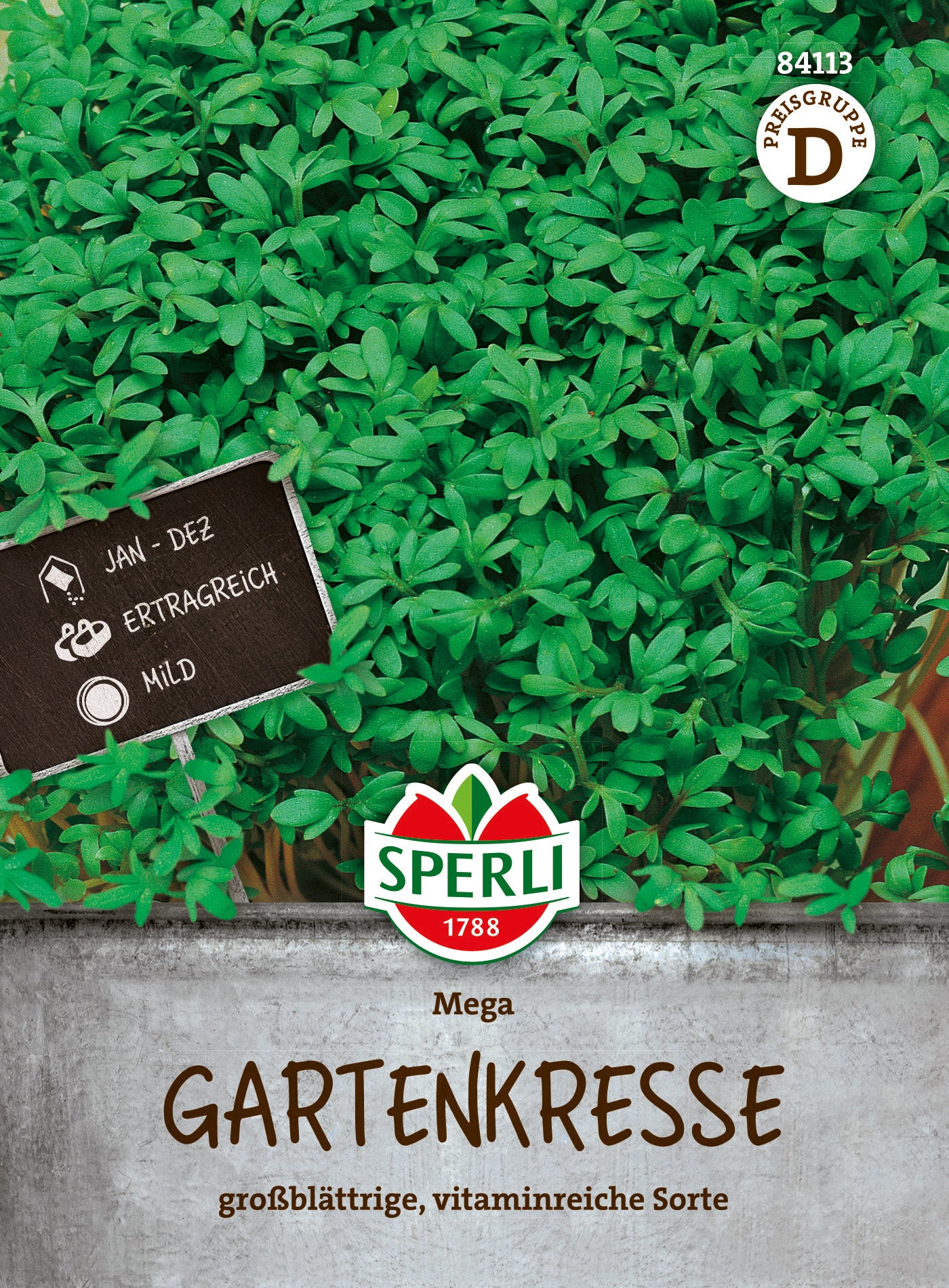 SPERLI Gartenkresse Mega