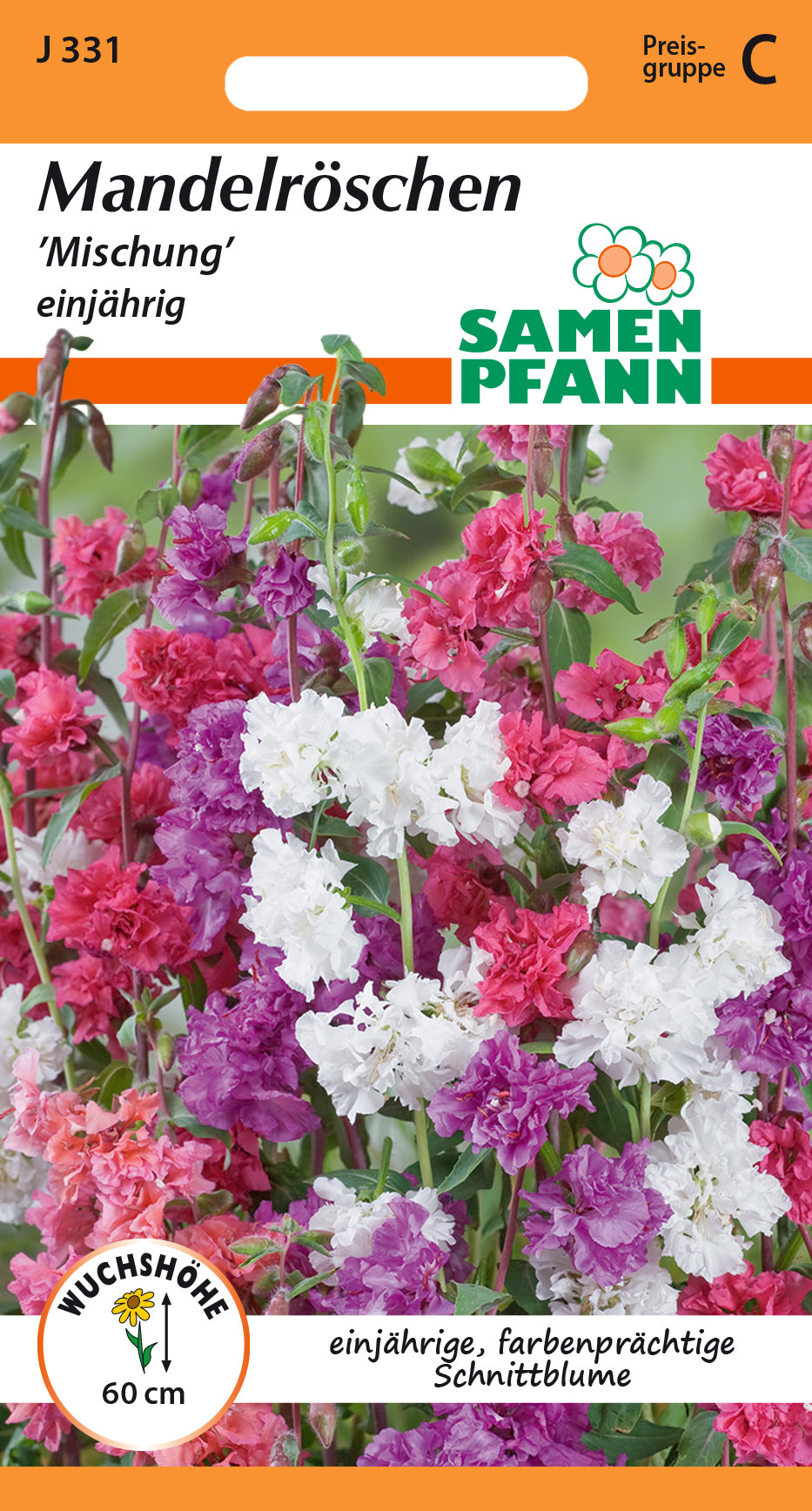 Samen Pfann Mandelröschen Mischung Einjährig