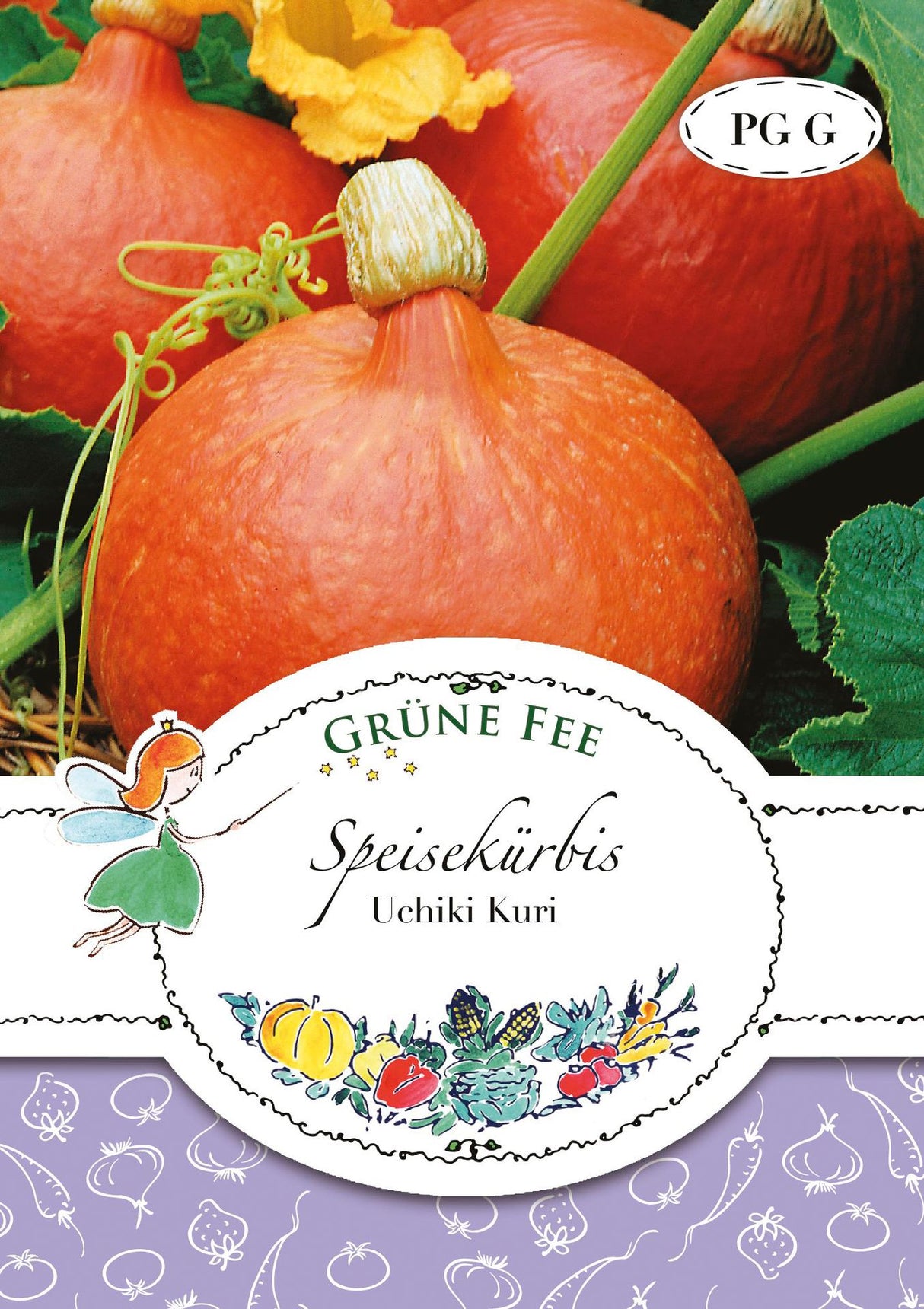 Grüne Fee Hokkaido-Kürbis Uchiki Kuri