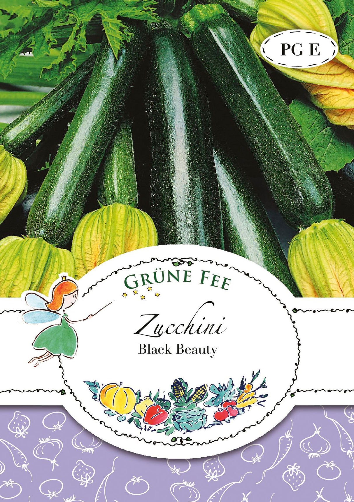 Grüne Fee Zucchini Black Beauty