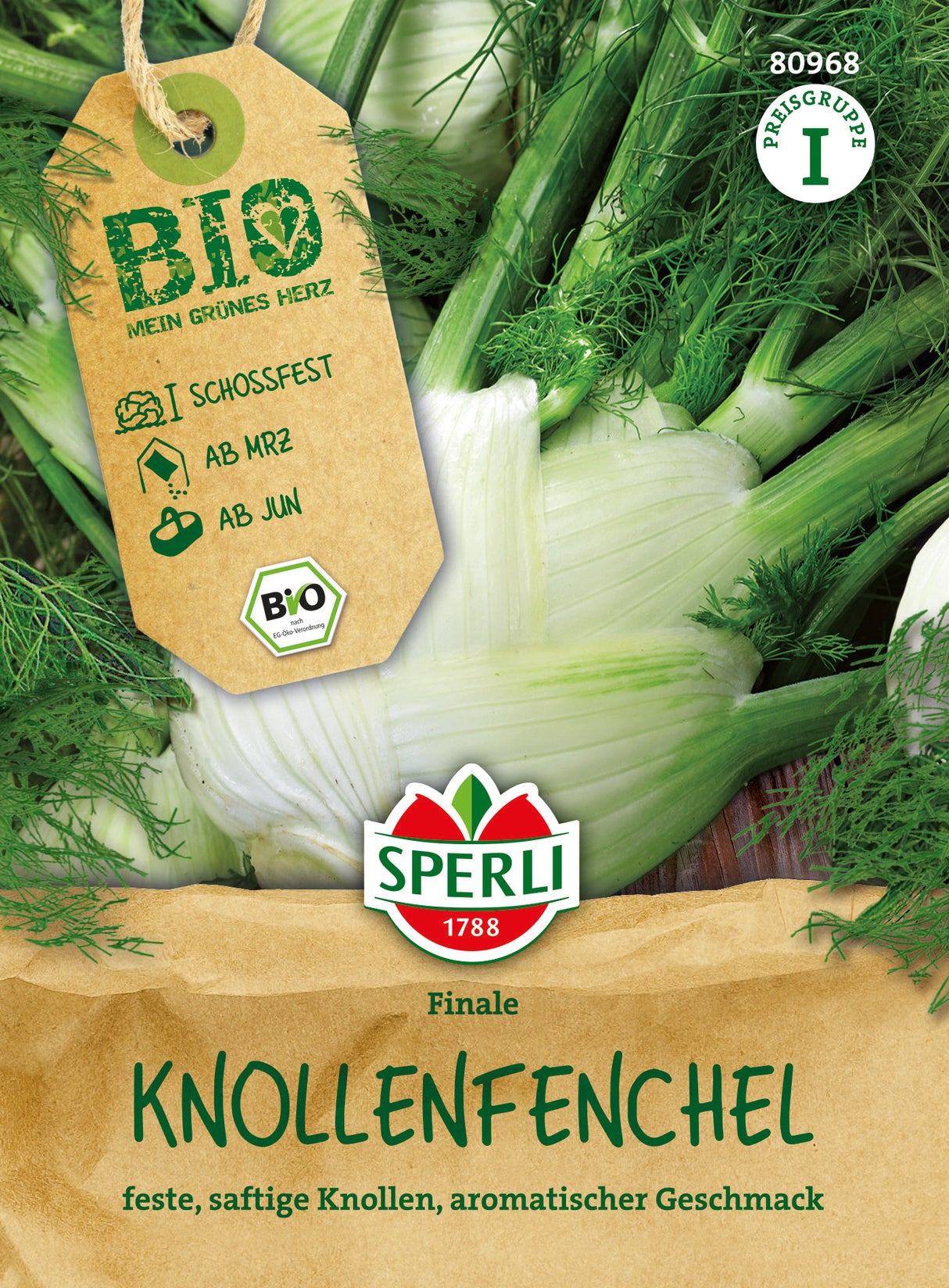 SPERLI BIO Knollfenchel Finale