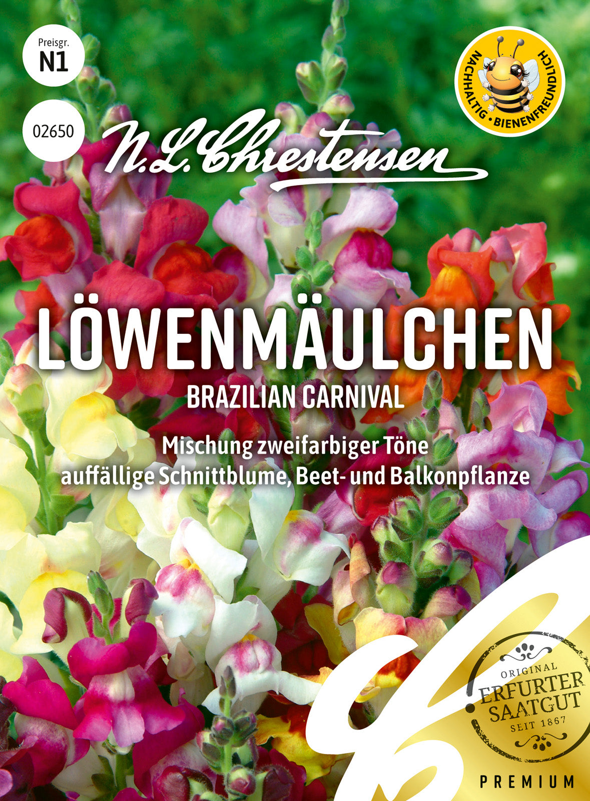 N.L. Chrestensen Löwenmäulchen Brazilian Carnival