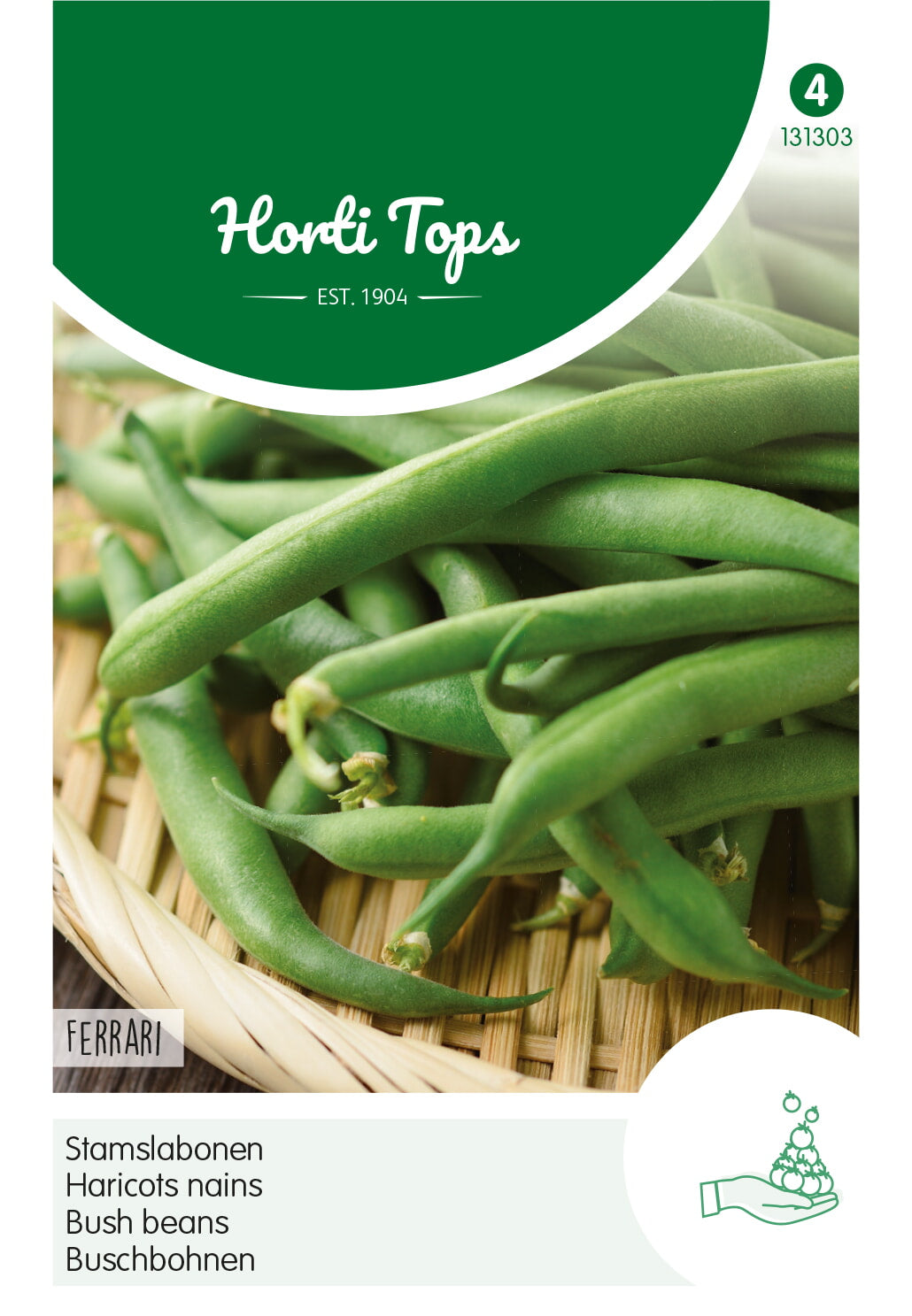 Horti Tops Buschbohnen Ferrari