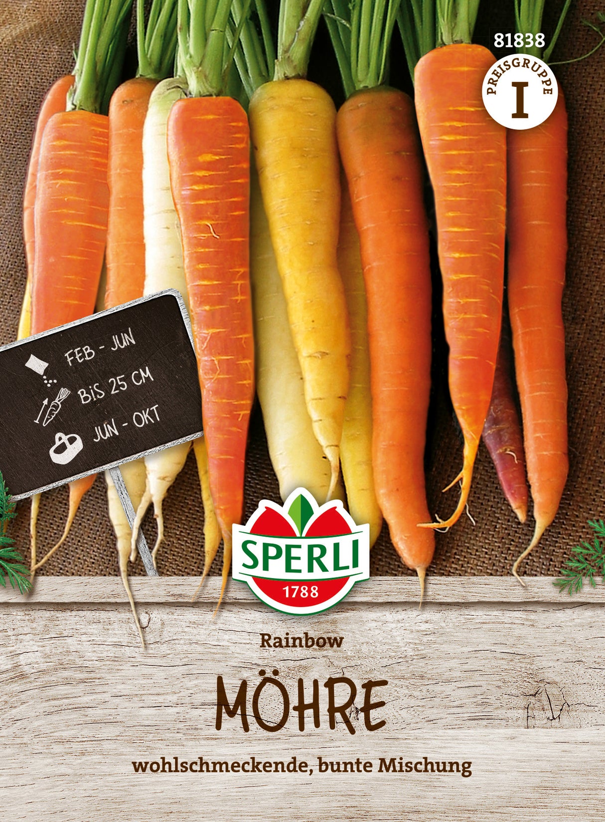 SPERLI Möhre Rainbow