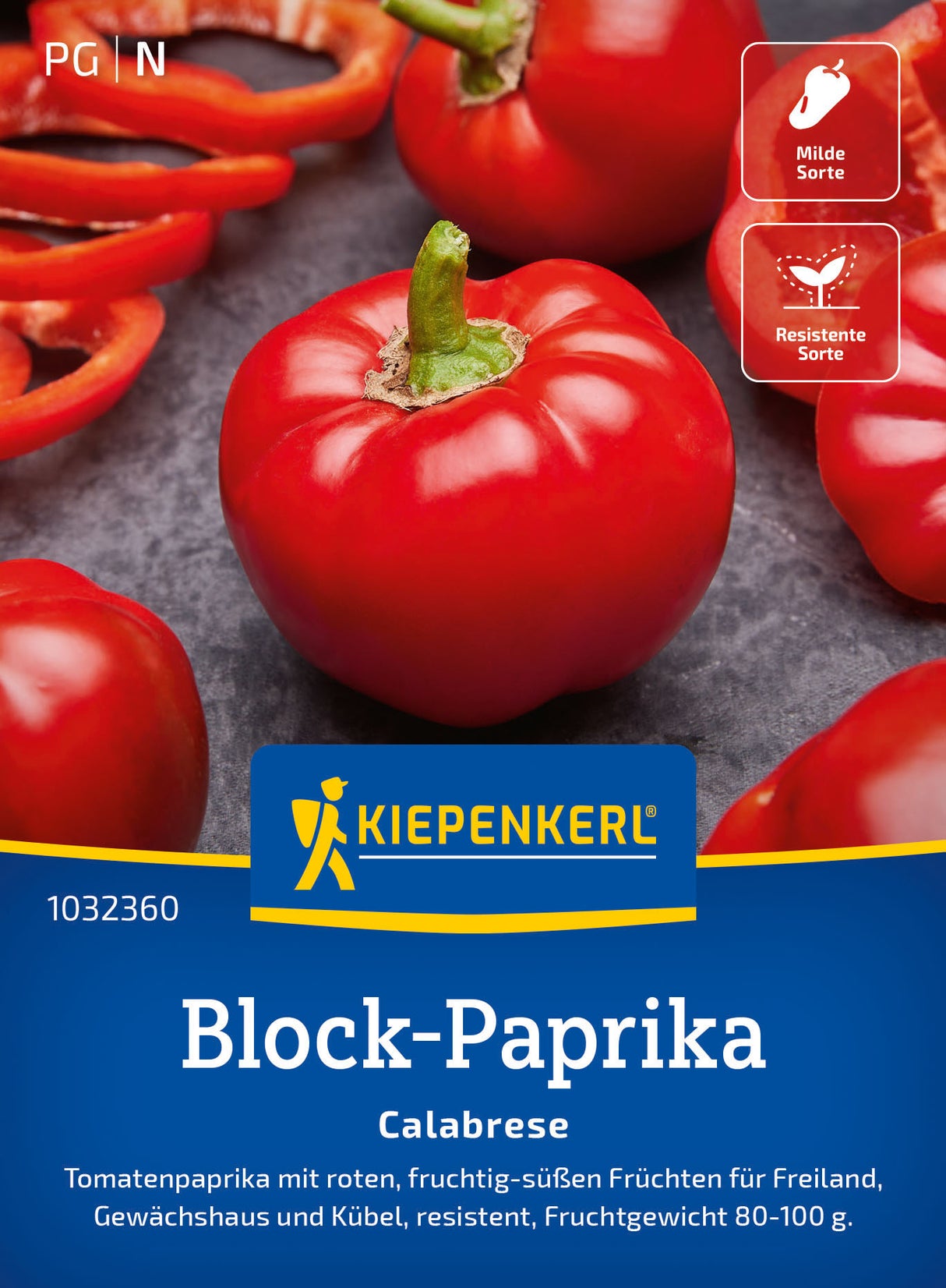 Kiepenkerl Blockpaprika Calabrese
