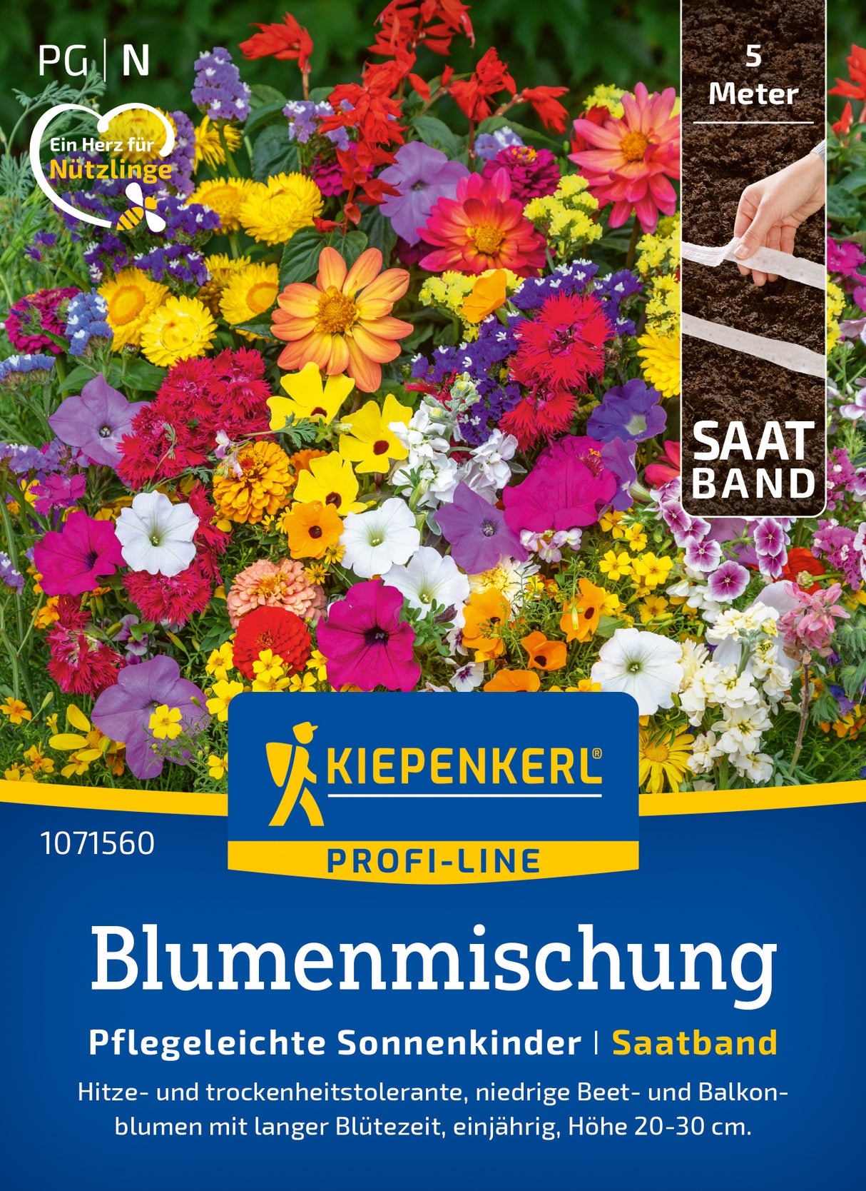 Kiepenkerl Blumensamen-Mischung Pflegeleichte Sonnenkinder Saatband
