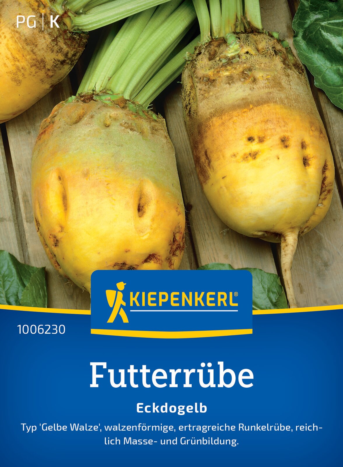 Kiepenkerl Futterrüben Eckdogelb Loses Saatgut