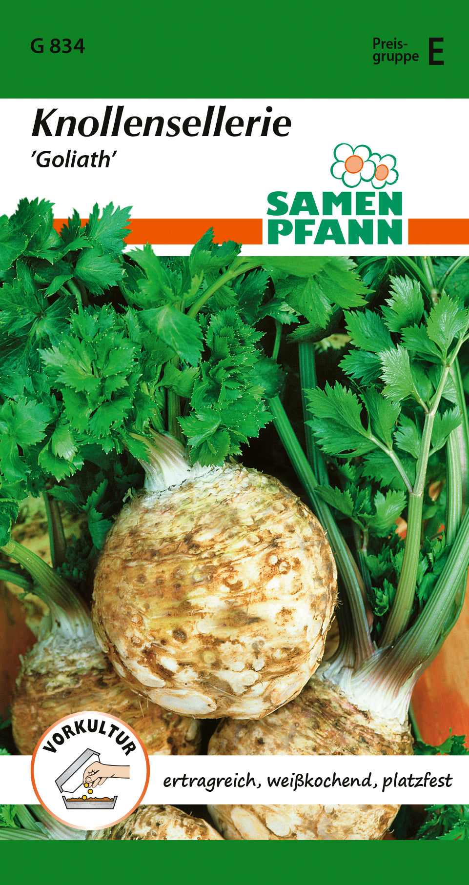 Samen Pfann Knollensellerie Goliath