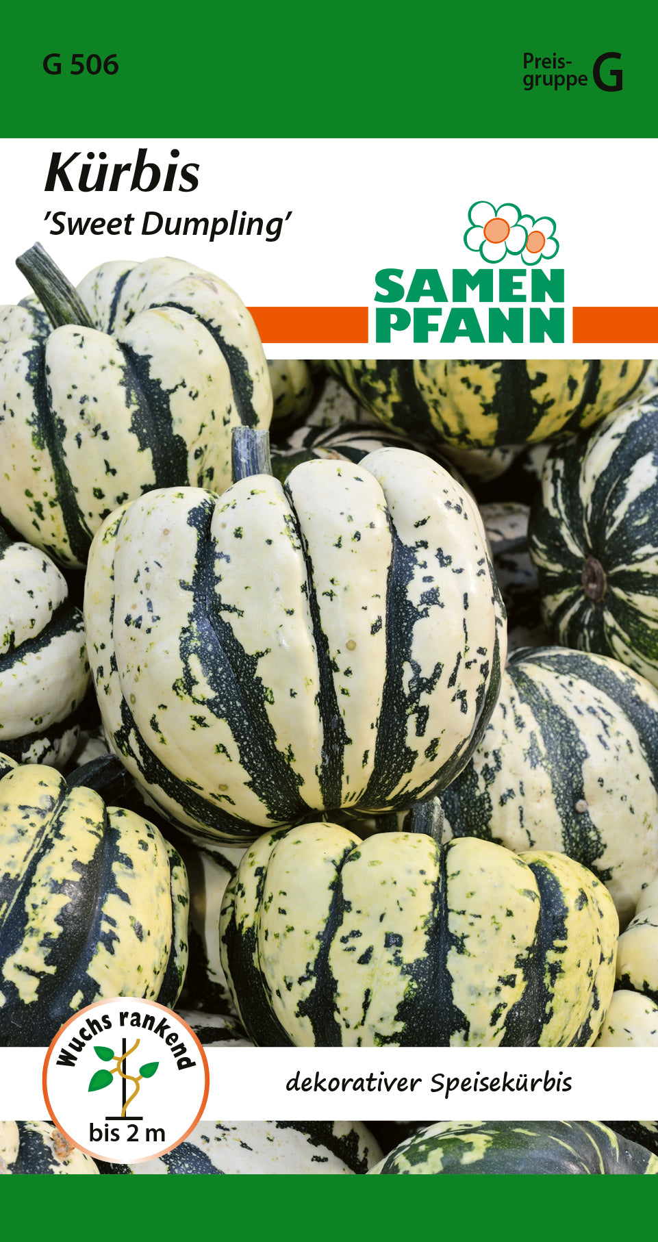 Samen Pfann Sweet Dumpling Kürbis