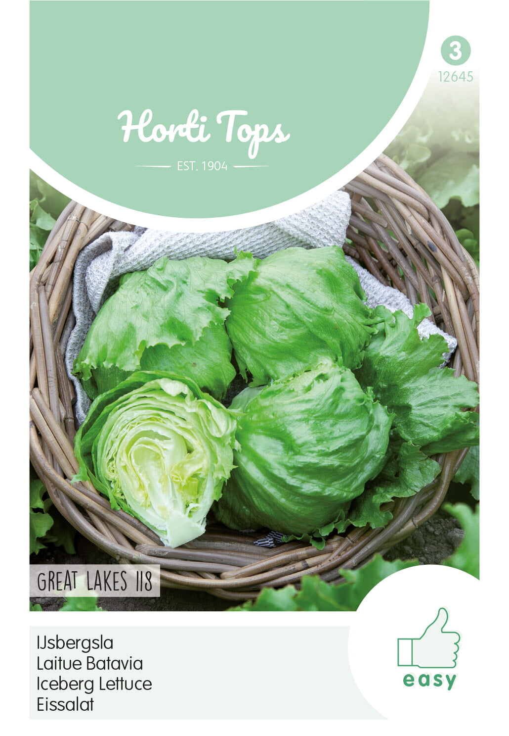 Horti Tops Kopfsalat Great Lakes 118