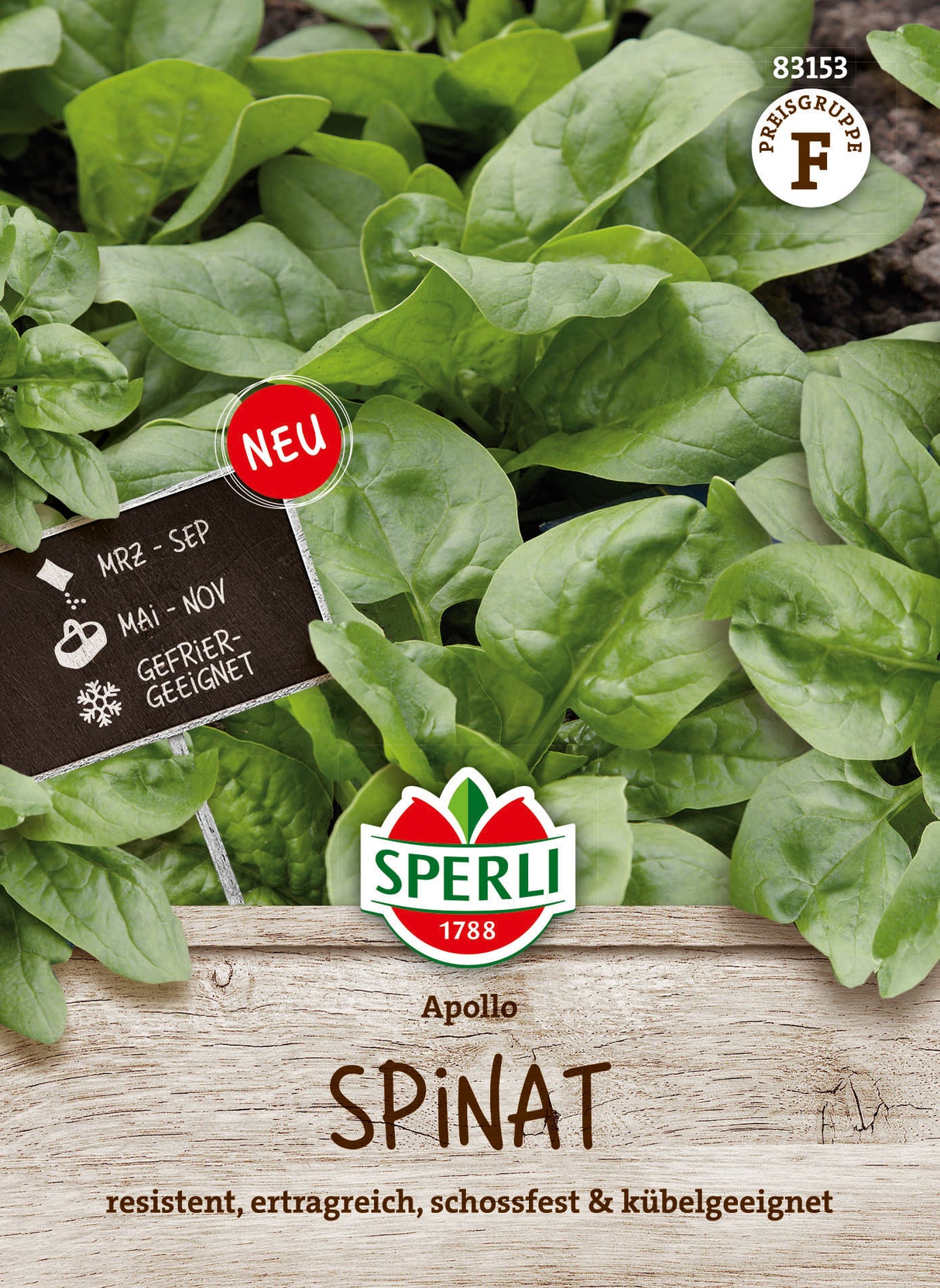 SPERLI Spinat Apollo, F1