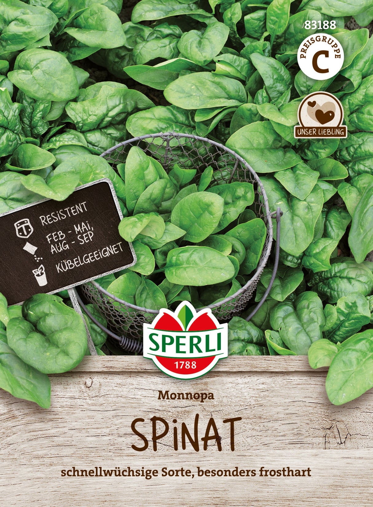 SPERLI Spinat Monnopa
