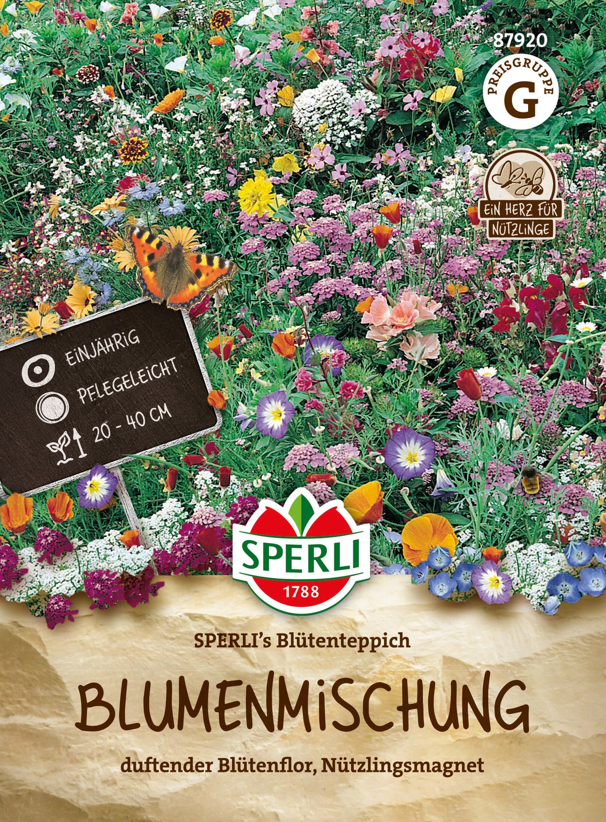 SPERLI Blumensamen-Mischungen SPERLI's Blütenteppich