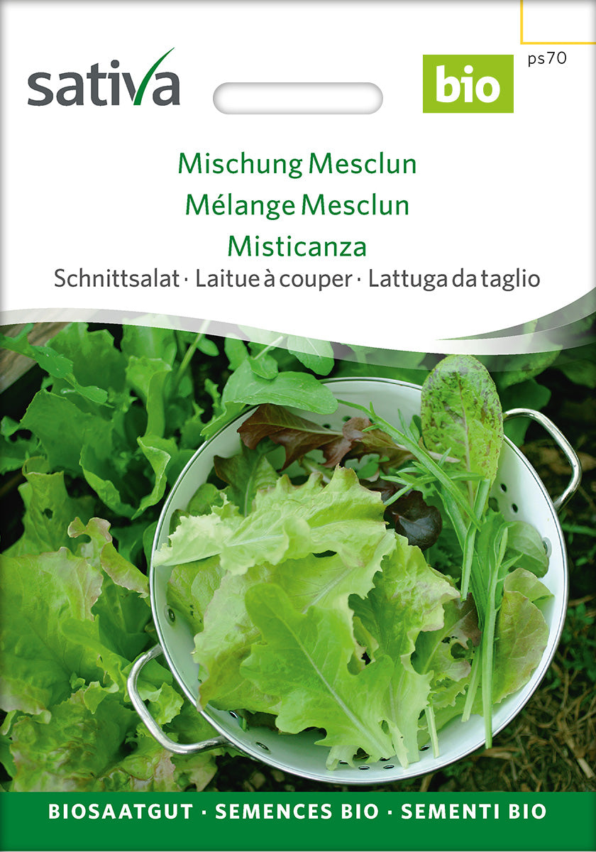 Sativa Schnittsalat Mischung Mesclun