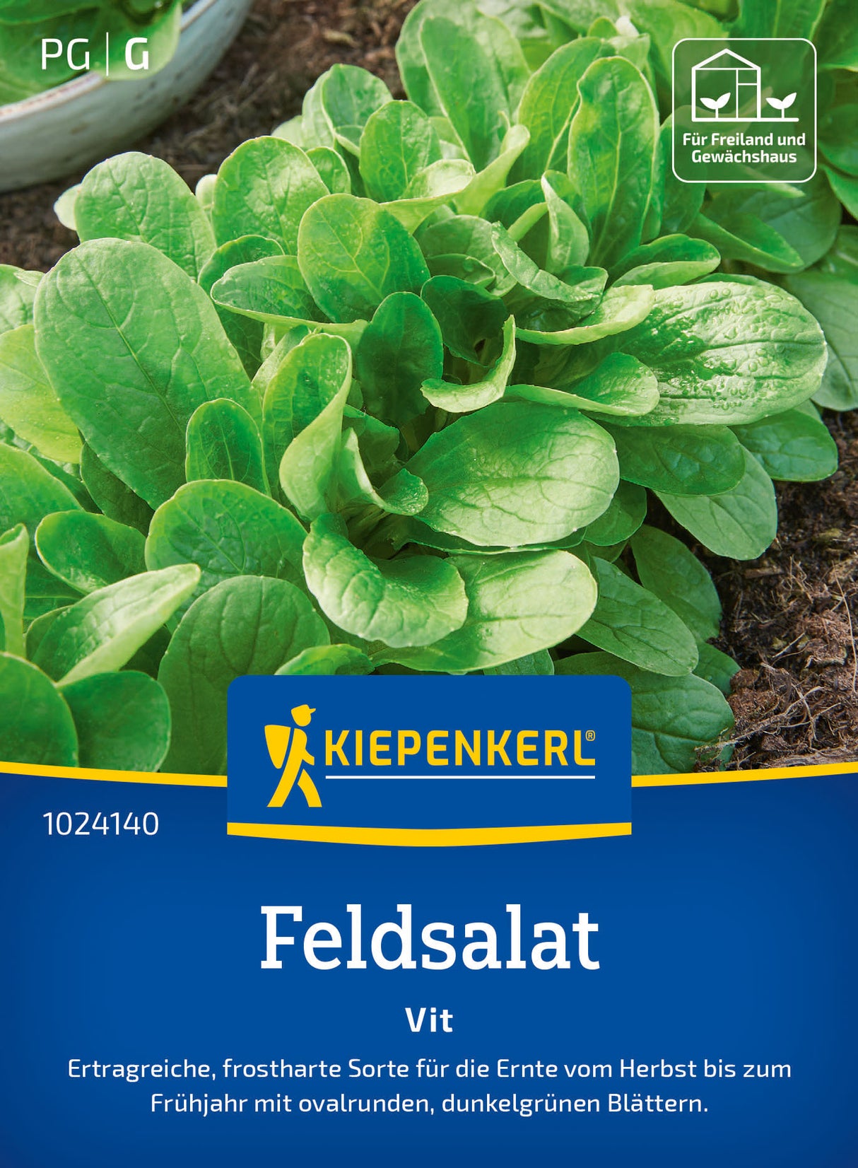 Kiepenkerl Feldsalat Vit