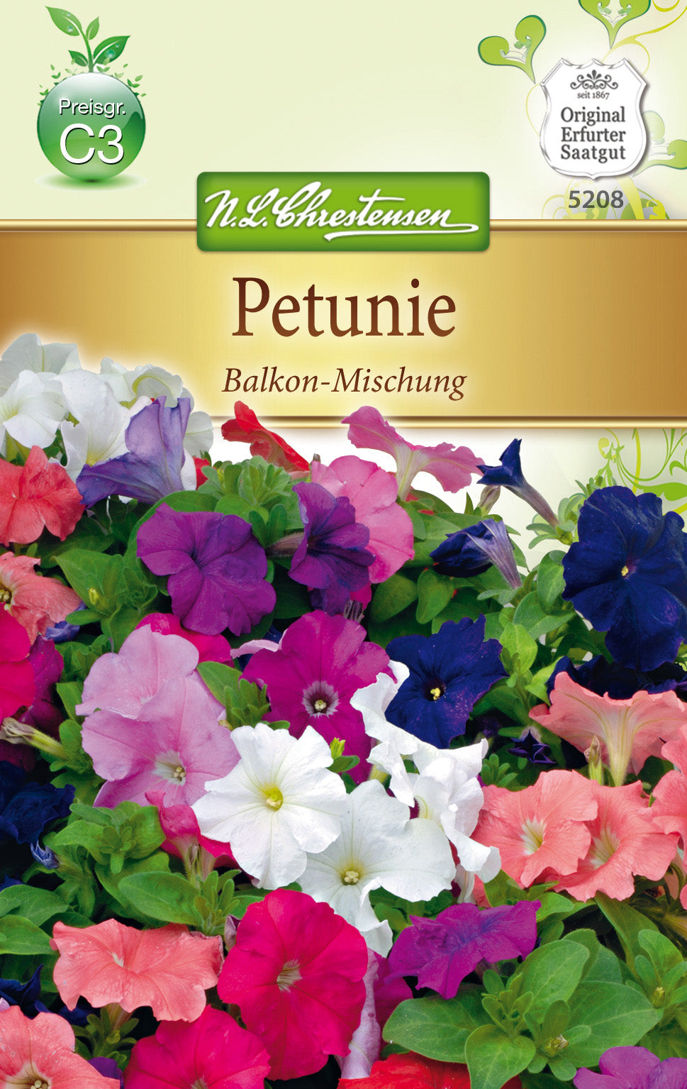 N.L. Chrestensen Petunie Balkon-Mischung