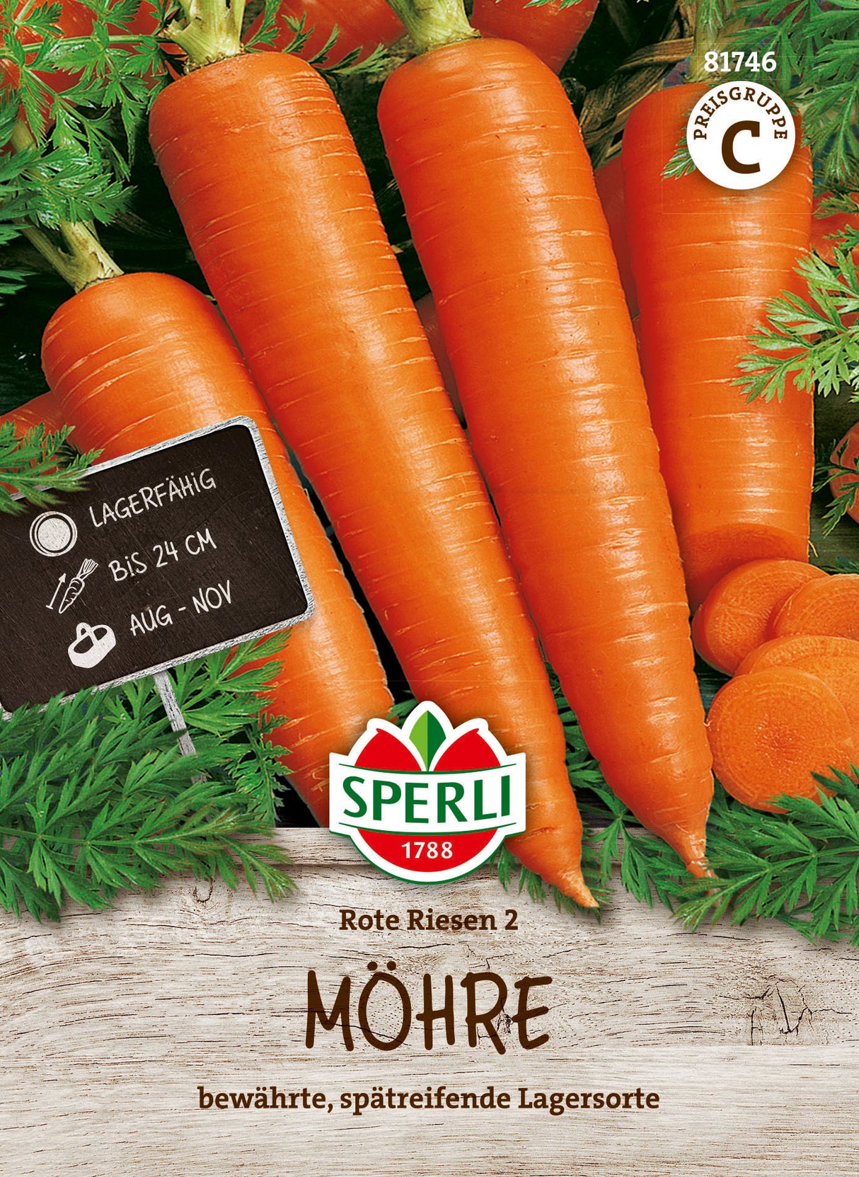SPERLI Möhre Rote Riesen 2