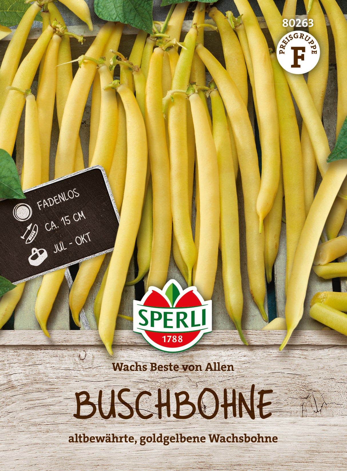 SPERLI Buschbohne Wachs Beste von Allen