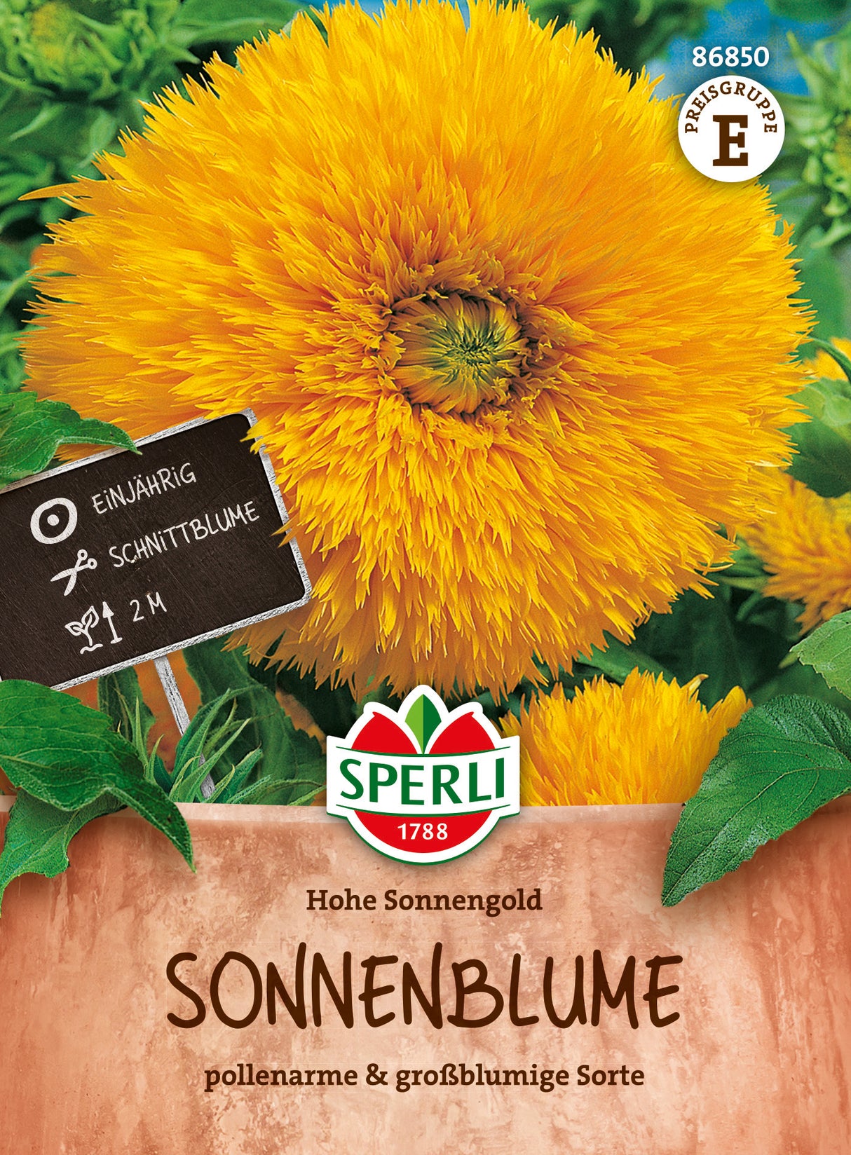 SPERLI Sonnenblumensame Hohe Sonnengold